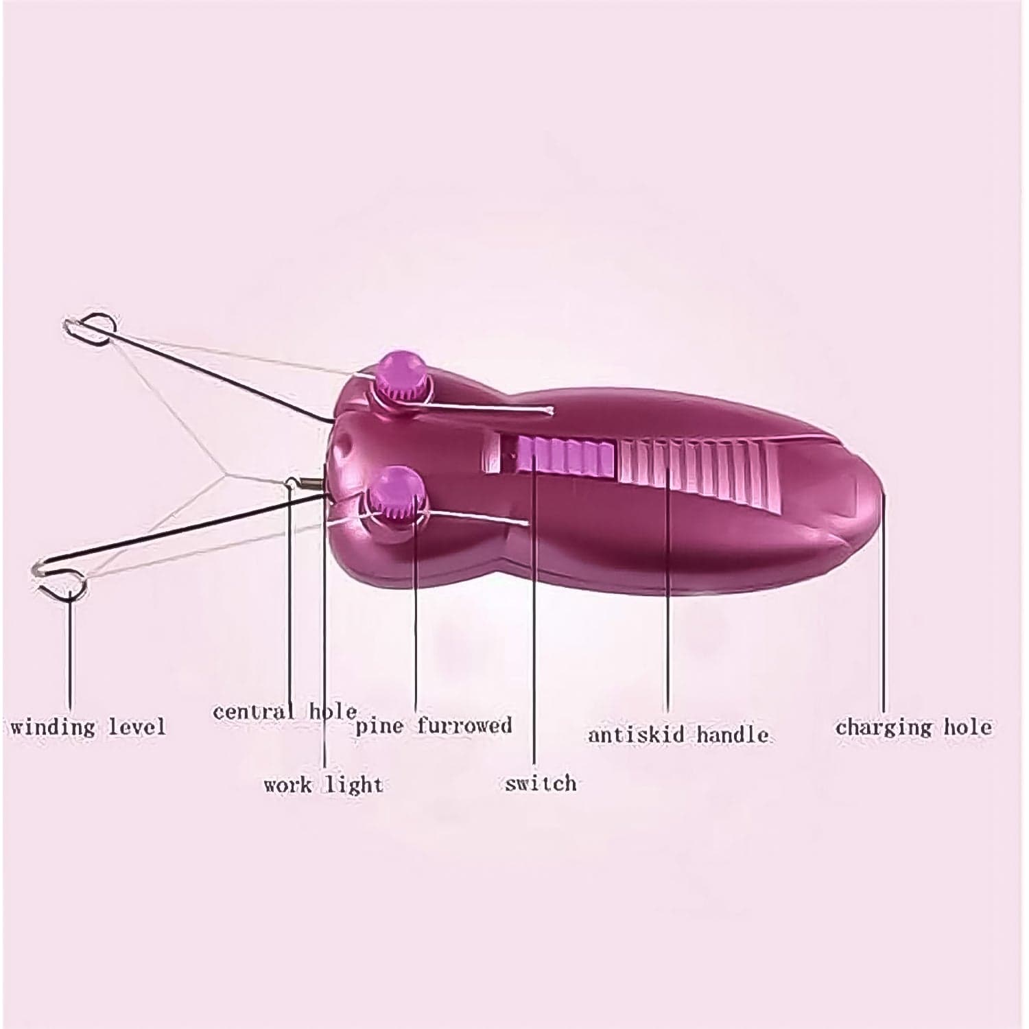 Electric Facial Hair Remover Machine (1 Set) thumbnail 5