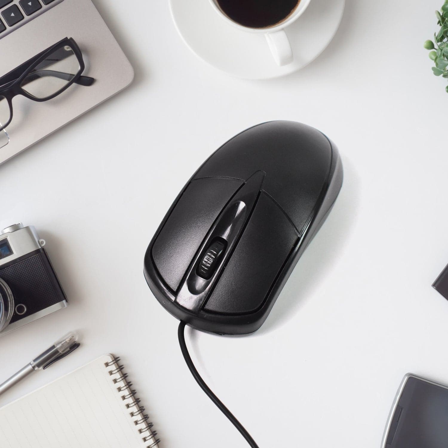Computer / Laptop Wired Optical Mouse, M- 045 (1 Pc) thumbnail 4