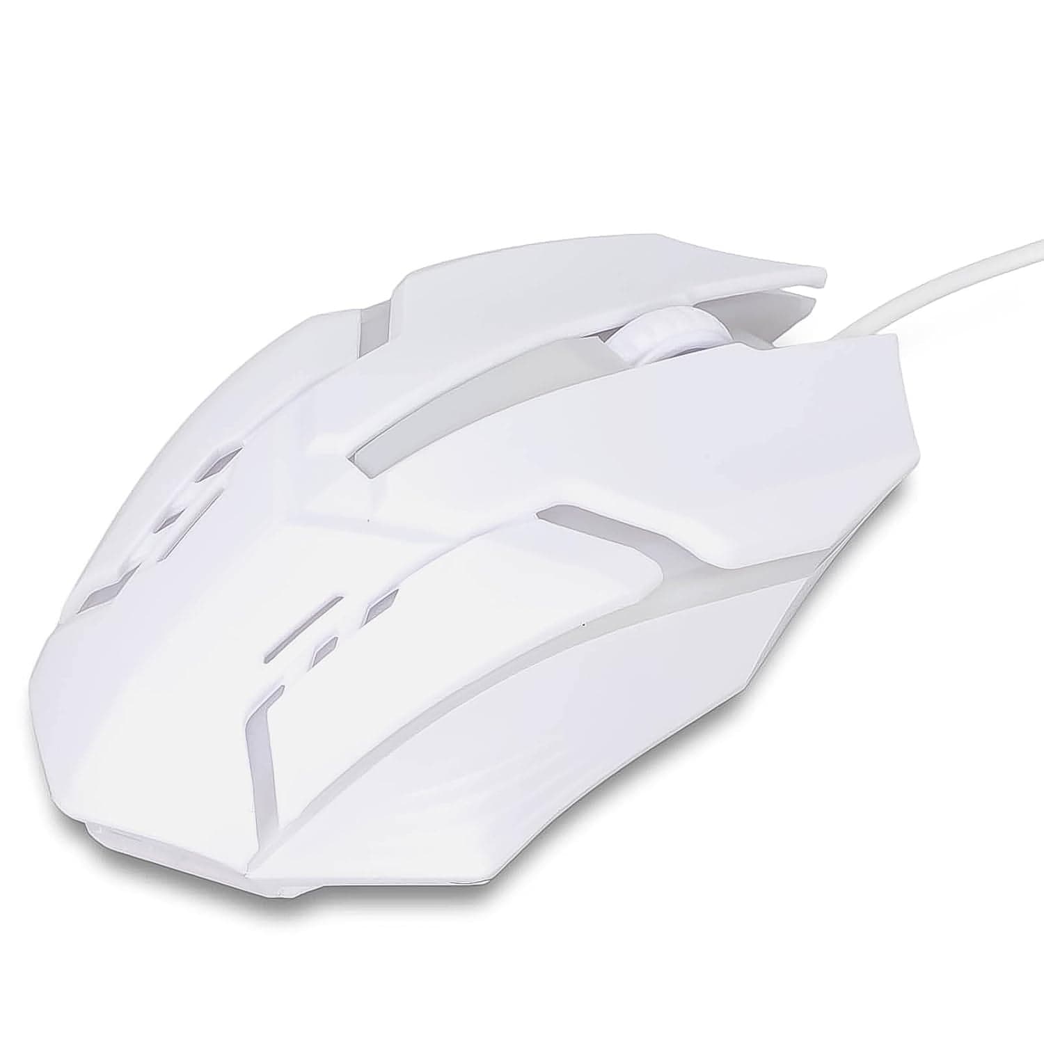 USB Wired Mouse, Gaming Mouse Colorful / Lighting Luminous (1 Pc / Wihte) thumbnail 6