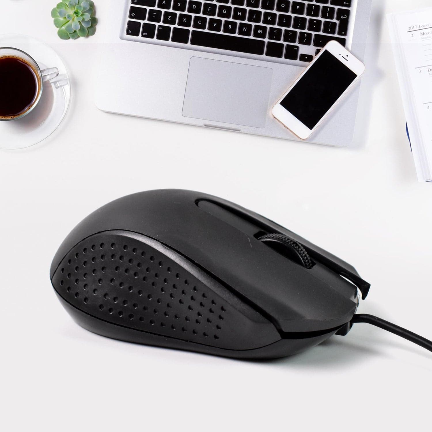 Computer / Laptop Wired Optical Mouse, M-022 (1 Pc) thumbnail 4