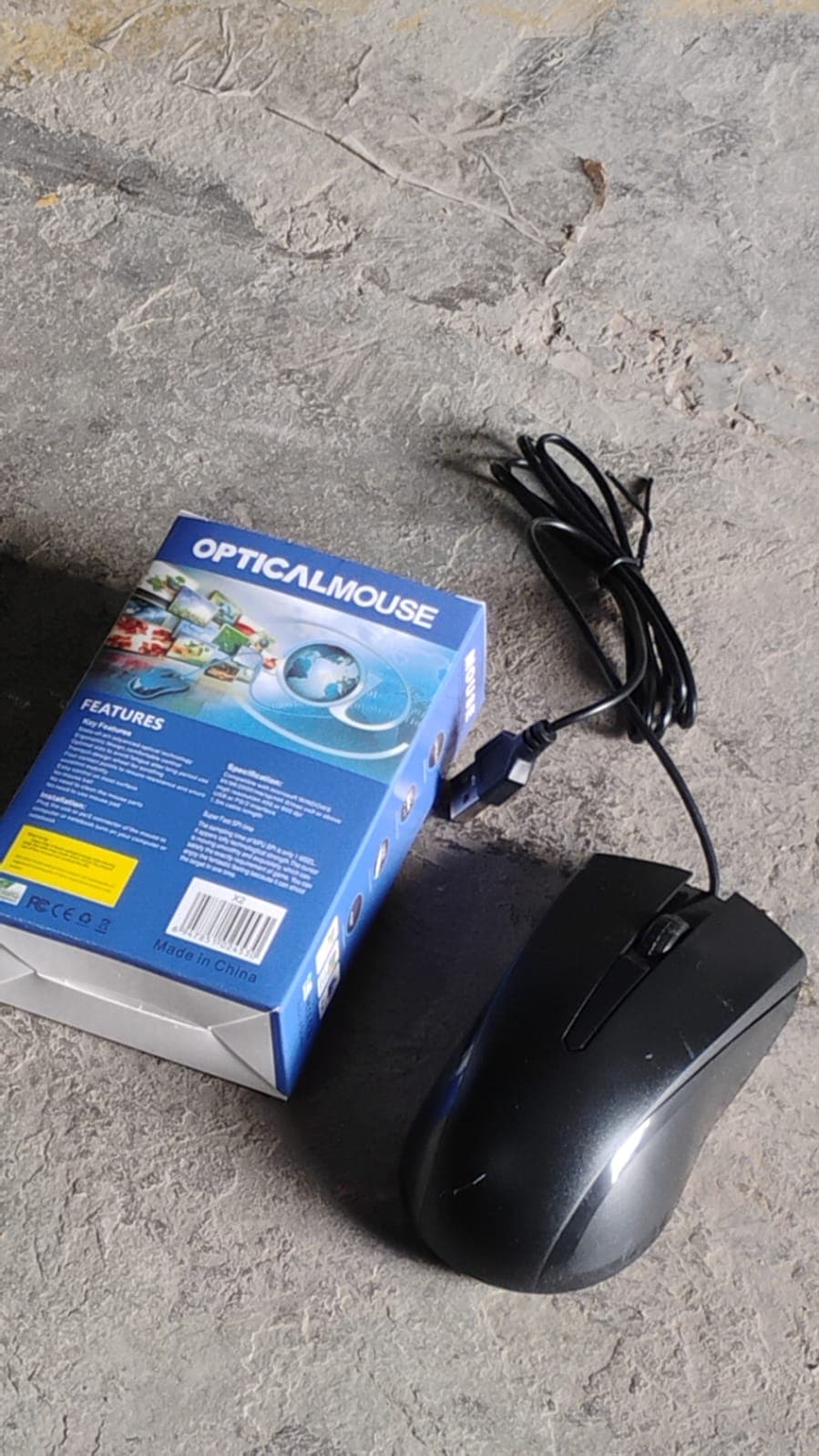 Computer / Laptop Wired Optical Mouse, X2 (1 Pc) thumbnail 7