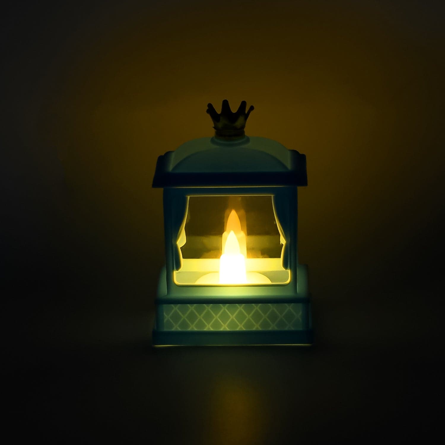 Acrylic Battery Operated Mini Square LED Lantern, Diwali (1Pc) thumbnail 4