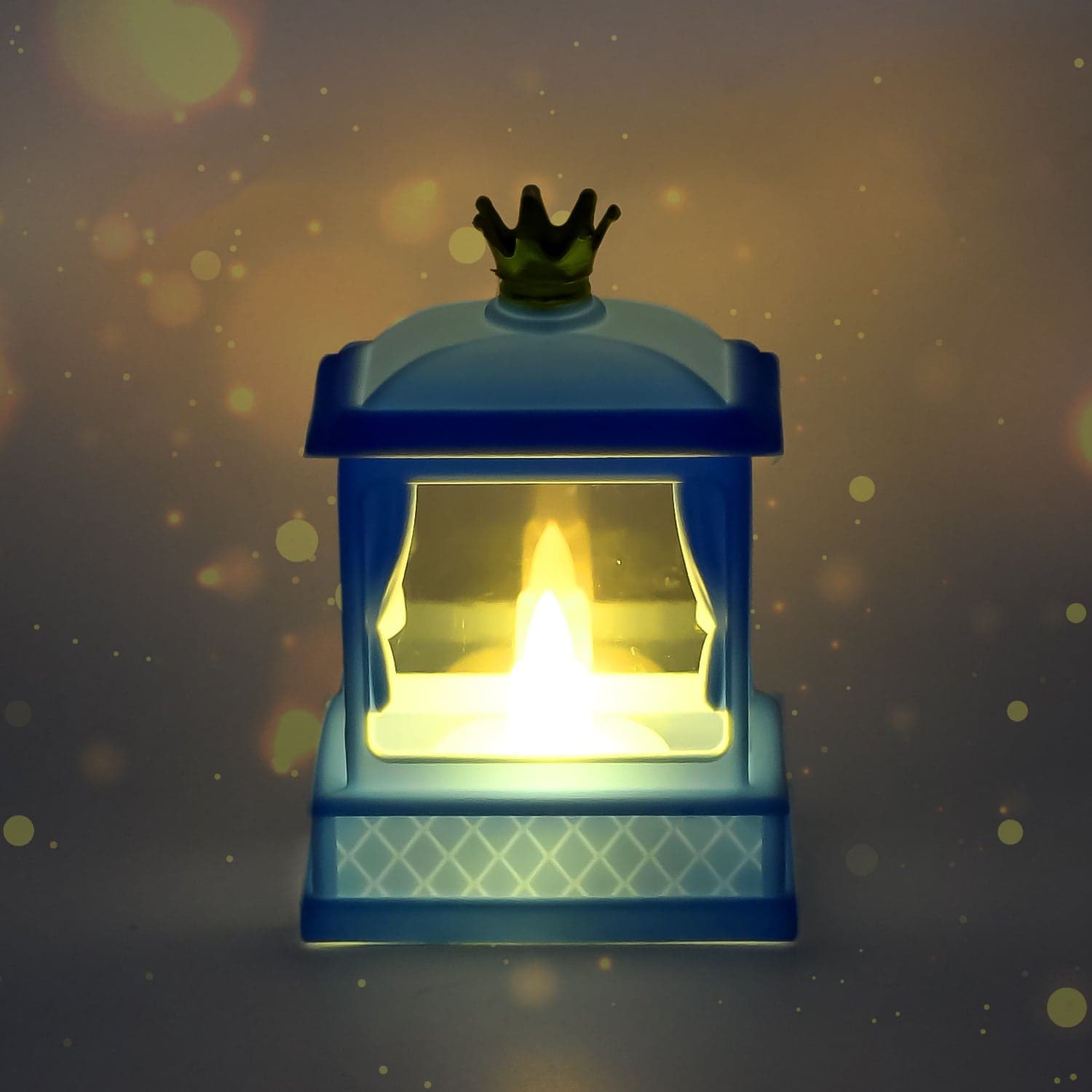 Acrylic Battery Operated Mini Square LED Lantern, Diwali (1Pc) thumbnail 6