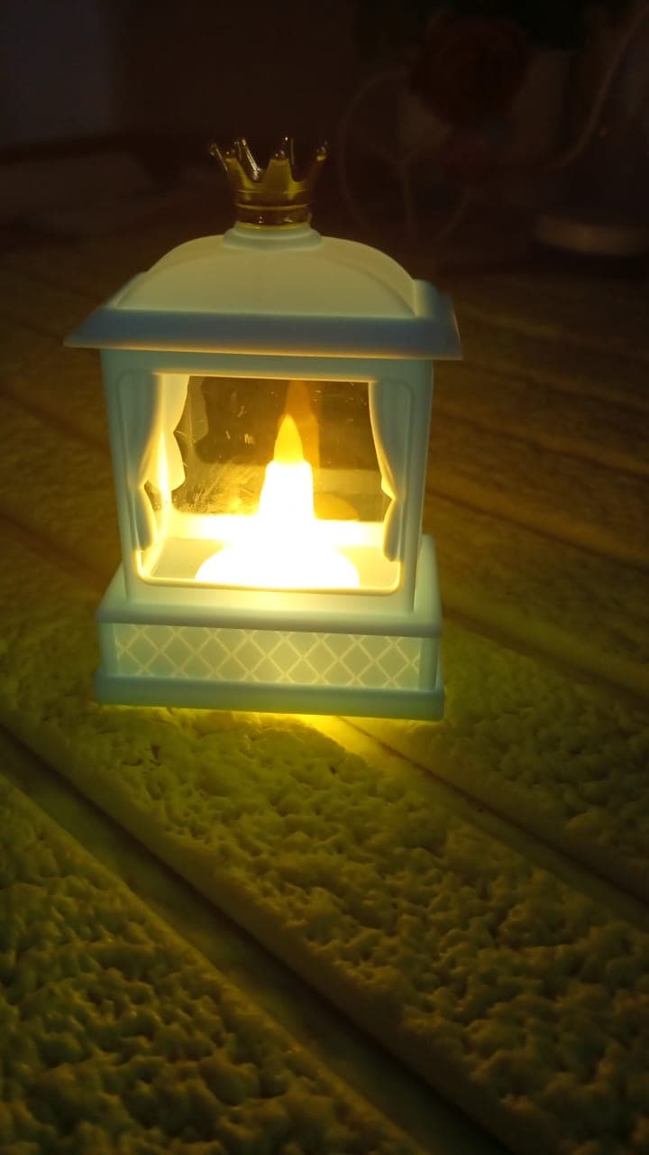Acrylic Battery Operated Mini Square LED Lantern, Diwali (1Pc) thumbnail 7