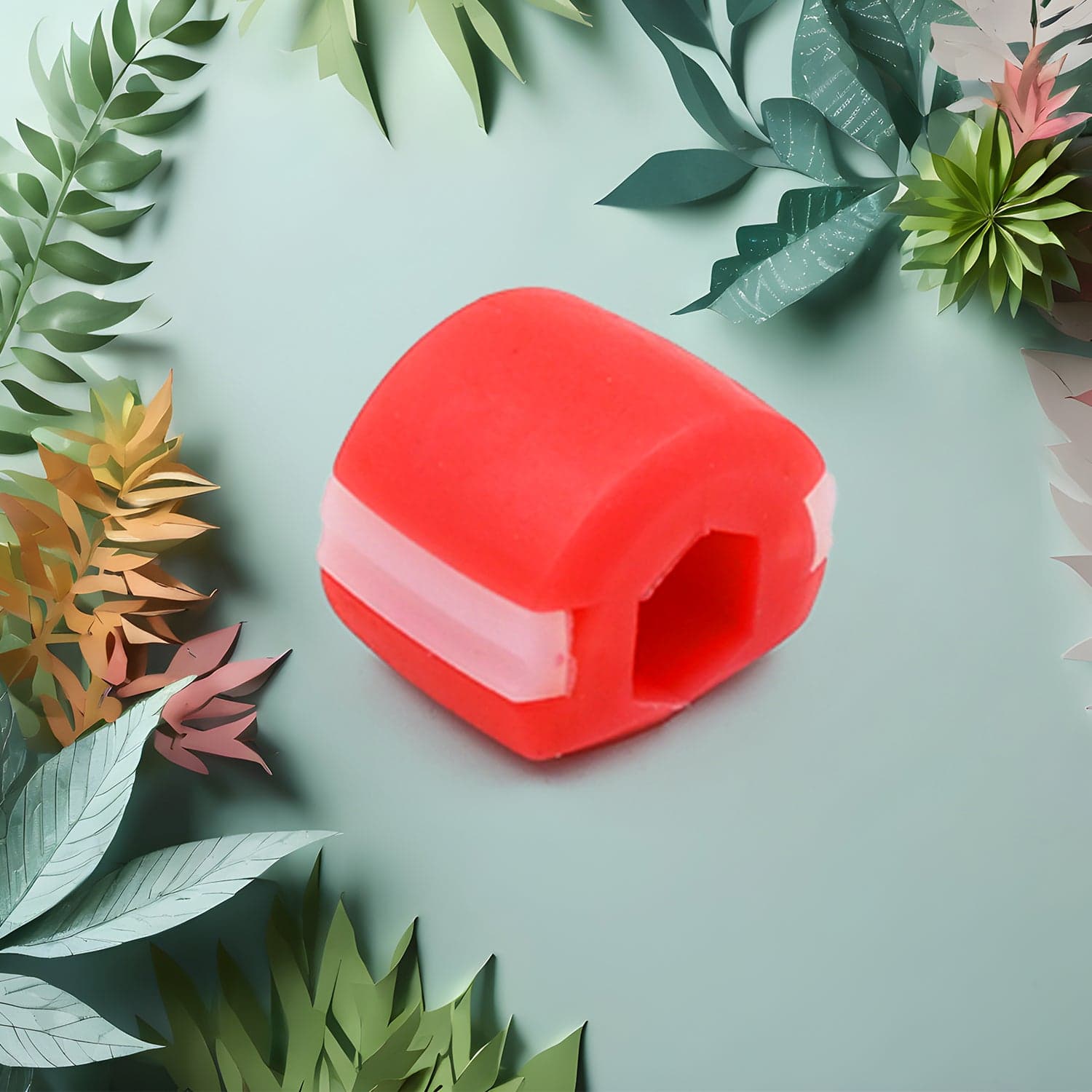 Cn Red Mouth Exerciser Used To Gain Sharp And Chiselled Mouth Easily And Fast. thumbnail 5
