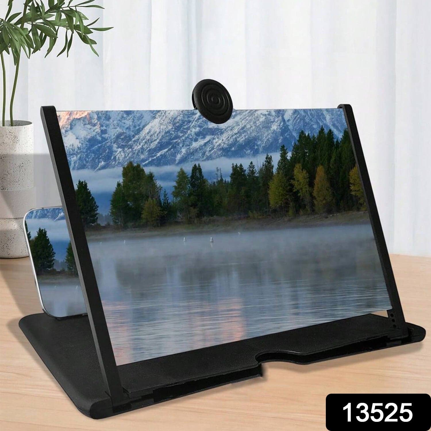 3D HD Mobile Phone Magnifier Amplifier (8.5 inch / 1 Pc) thumbnail 2