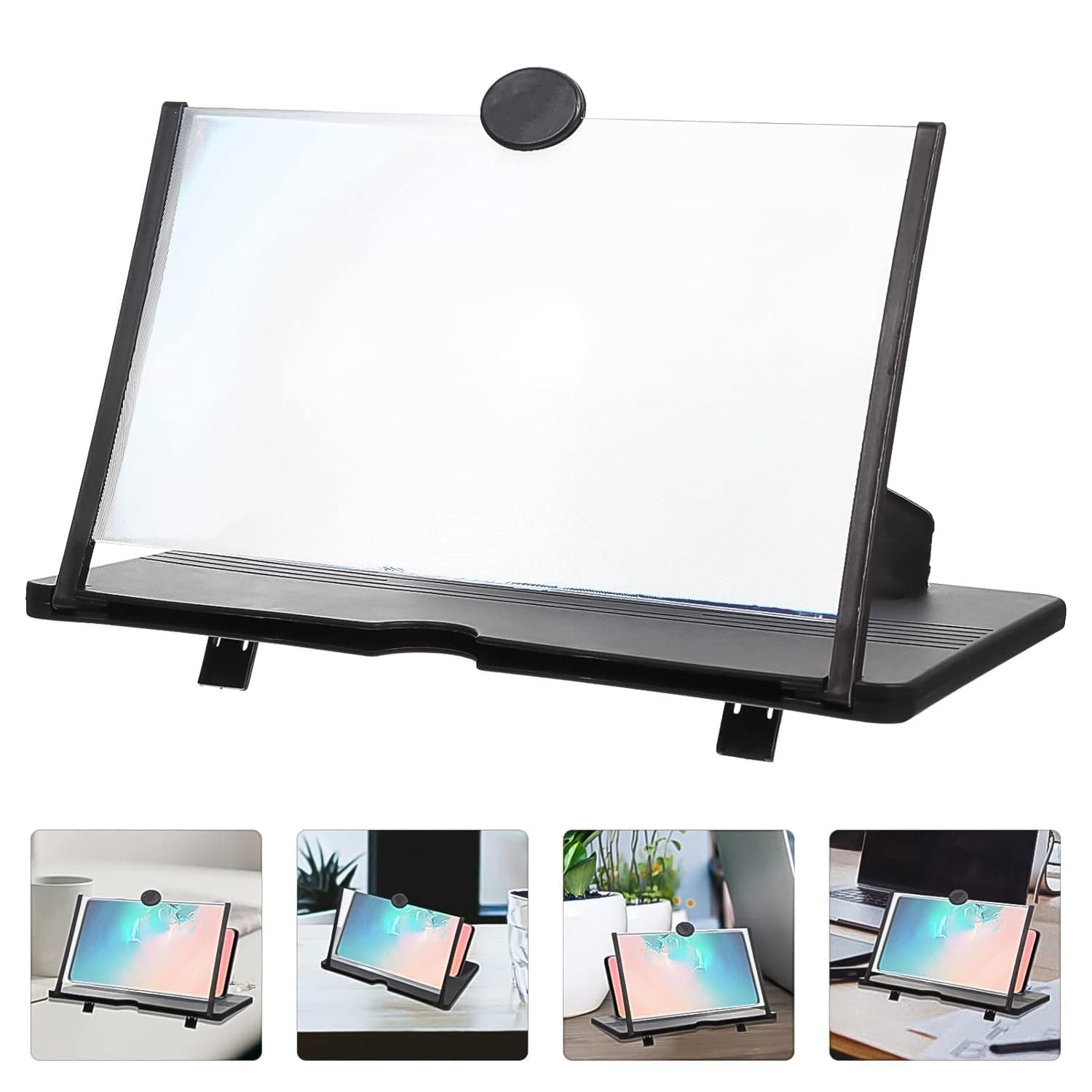 3D HD Mobile Phone Magnifier Amplifier (8.5 inch / 1 Pc) thumbnail 4