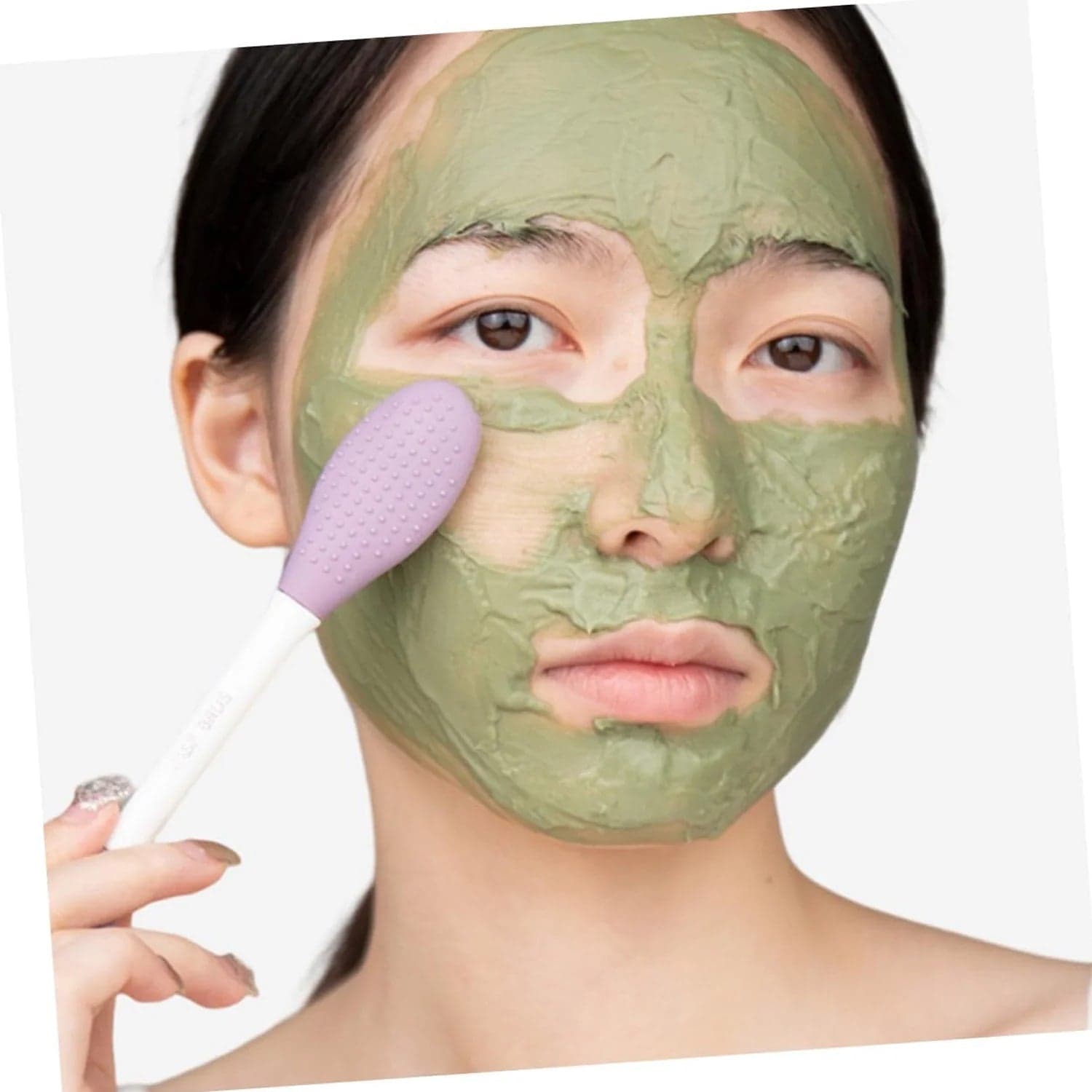 2-in-1 Silicone Mask Brush for Cleansing & Mud Mask Application thumbnail 6