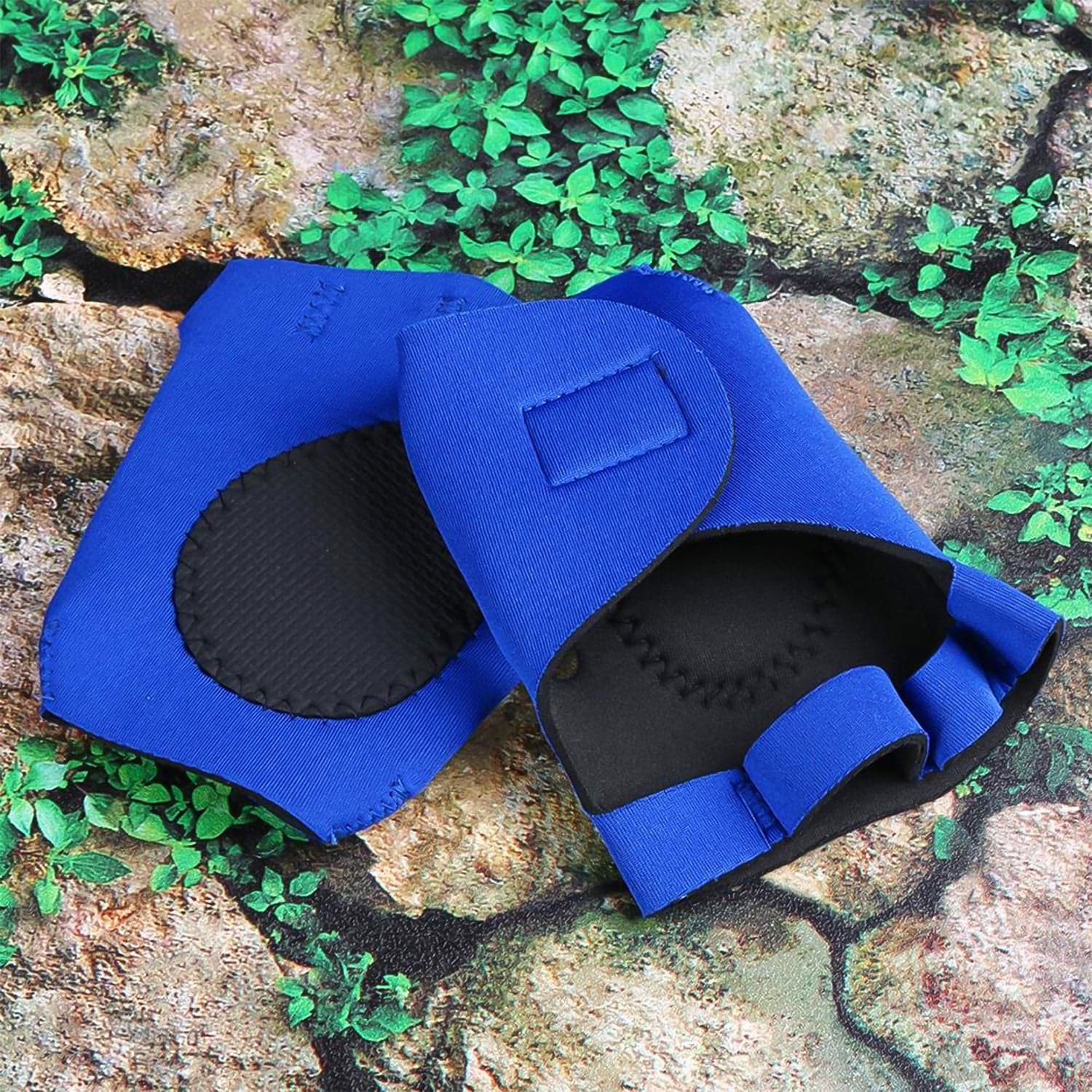 Palm Support Gloves Half Finger Gym Exercise Training Gloves Outdoor (1 Pair / With Color Box) thumbnail 3