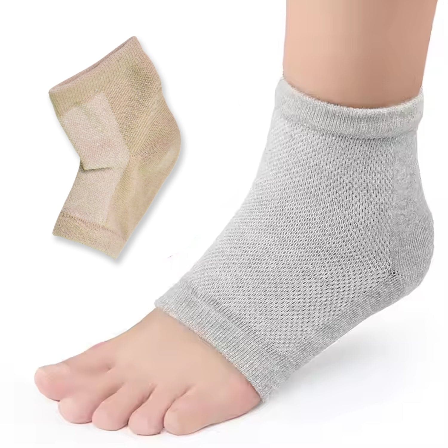 Heel Socks Overnight Heels While You Sleep (1 Pair / Mix Color) thumbnail 4