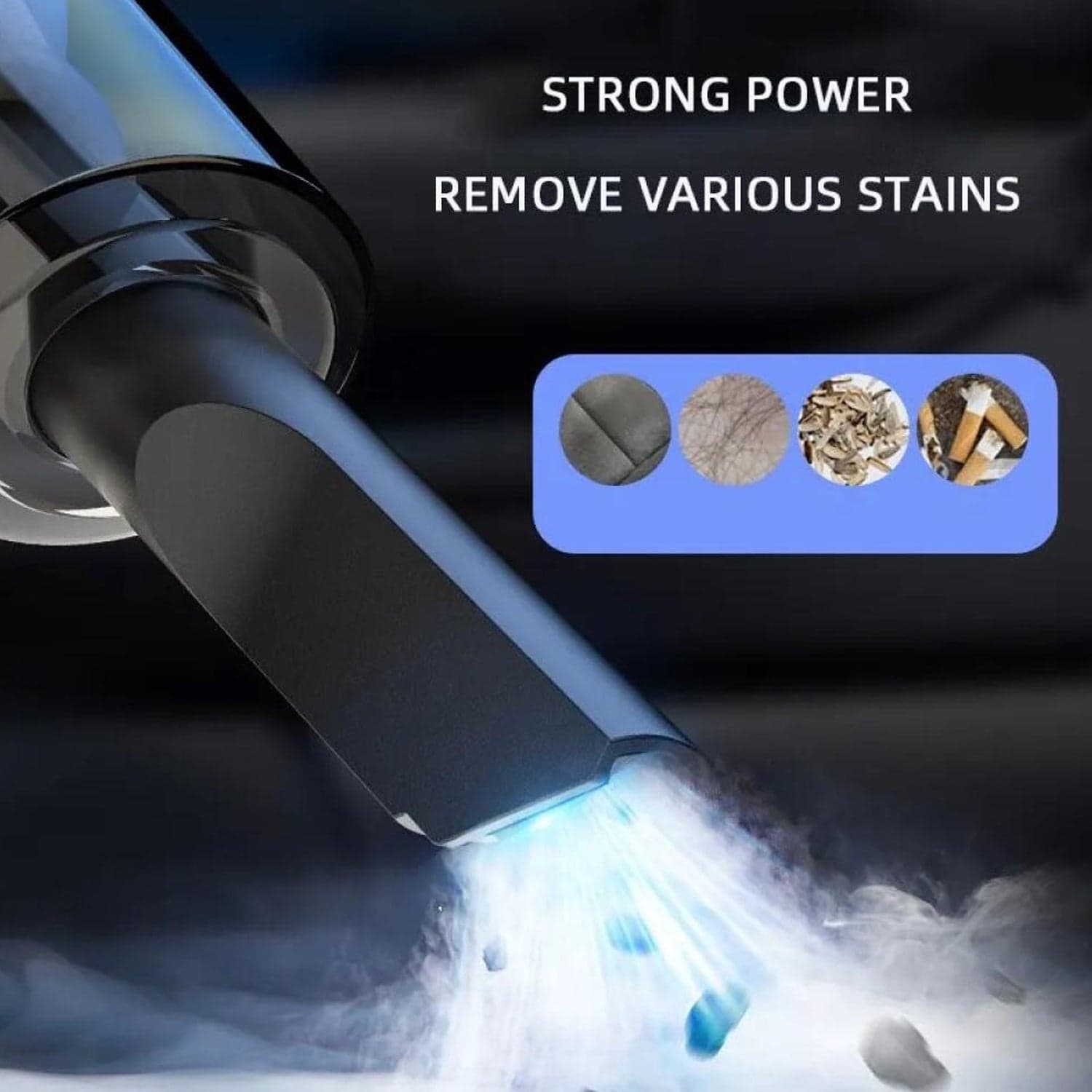 Wireless Handheld Car Vacuum Cleaner, 2 in1 Dust Buster (1 Set) thumbnail 6