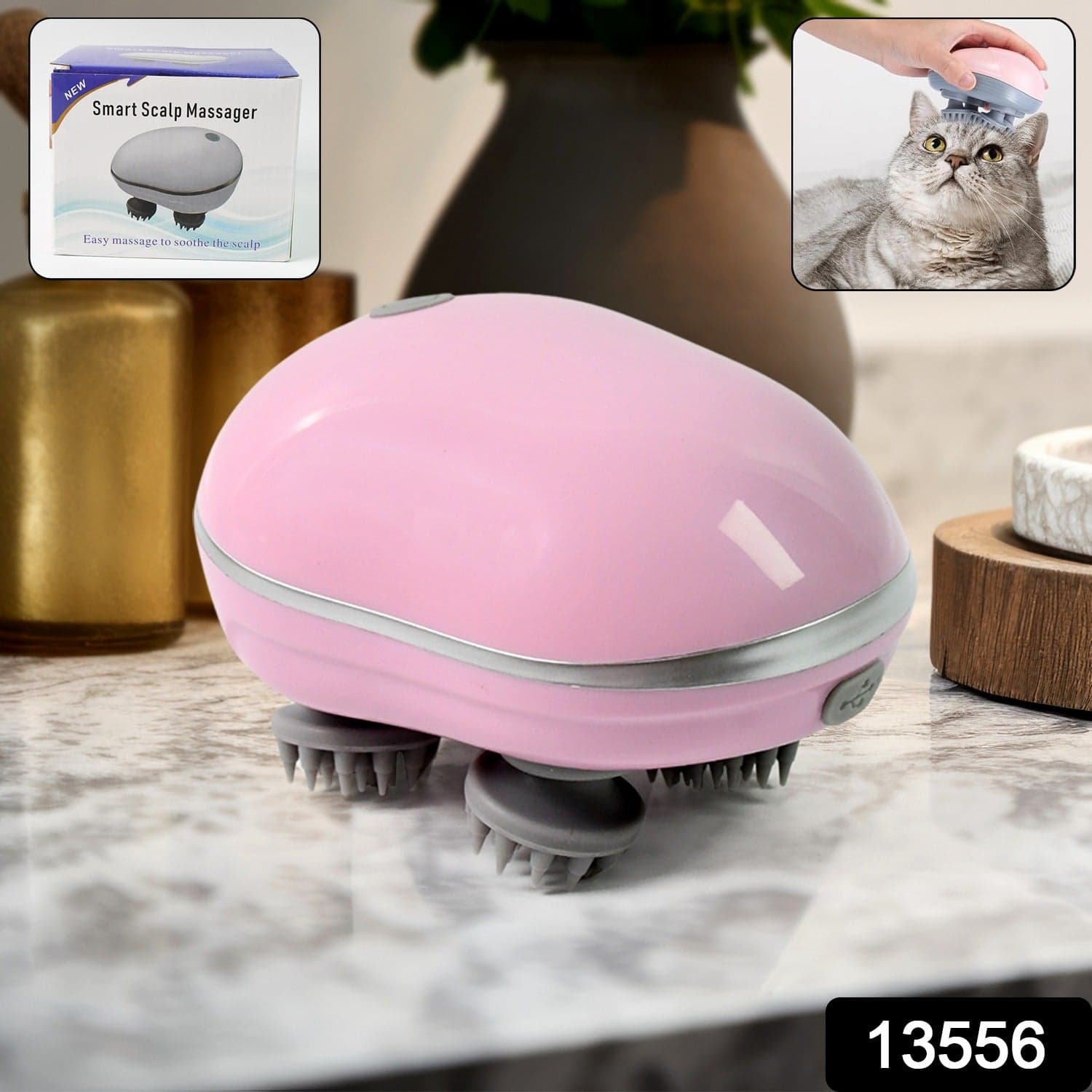 Smart Electric Scalp Massager 1 Pc thumbnail 1