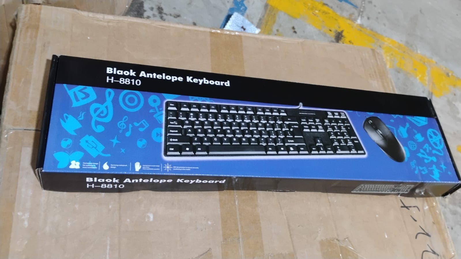 Wired USB Keyboard 107 Keys & Mouse Set (2 Pc Set) thumbnail 8