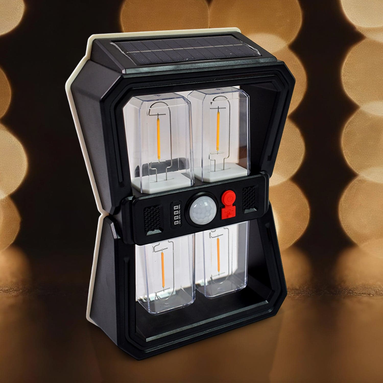 Solar Wall Lantern Light with 3 Modes & Motion Sensor (1 Pc) thumbnail 3