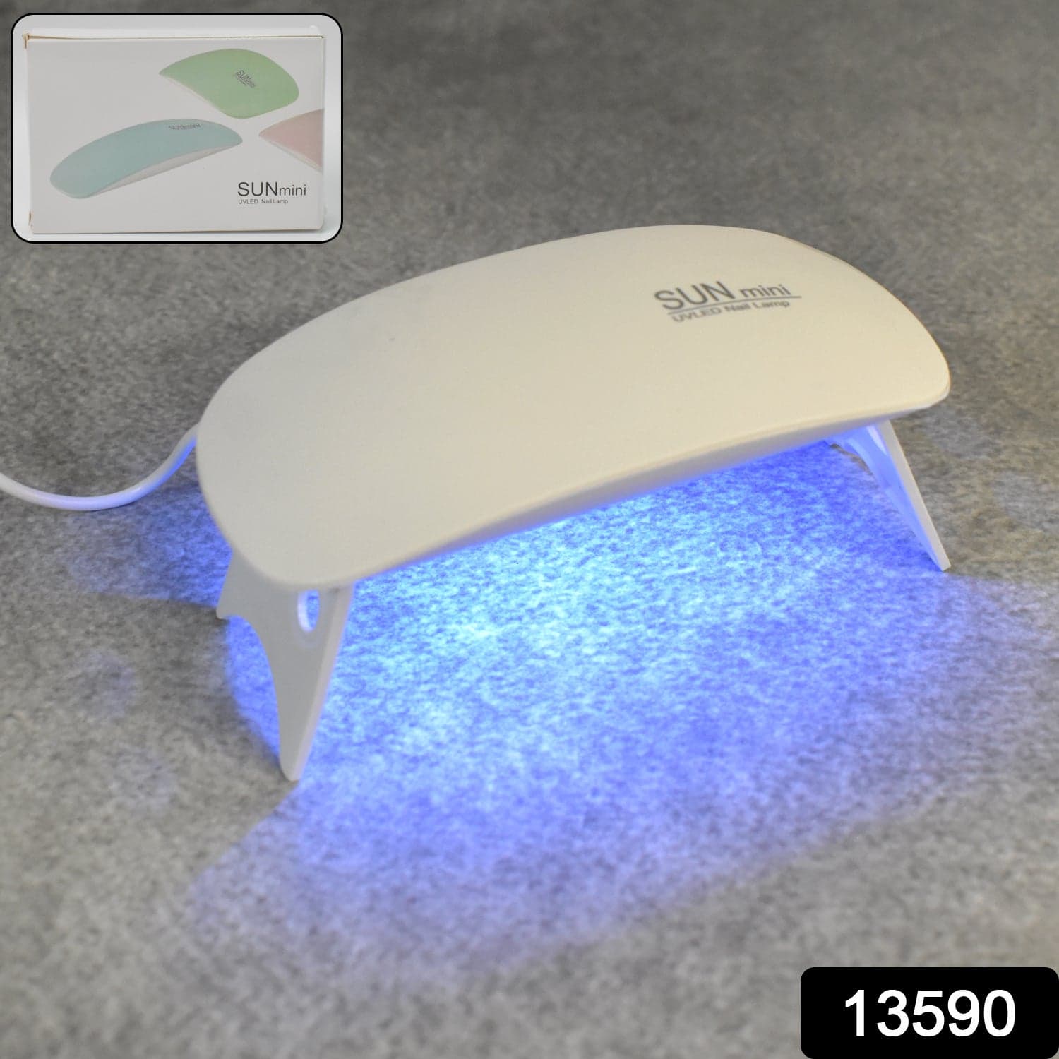 UV LED Lamp Nail Dryer Mini Portable Nail Lamp Professional (1 Pc) thumbnail 2