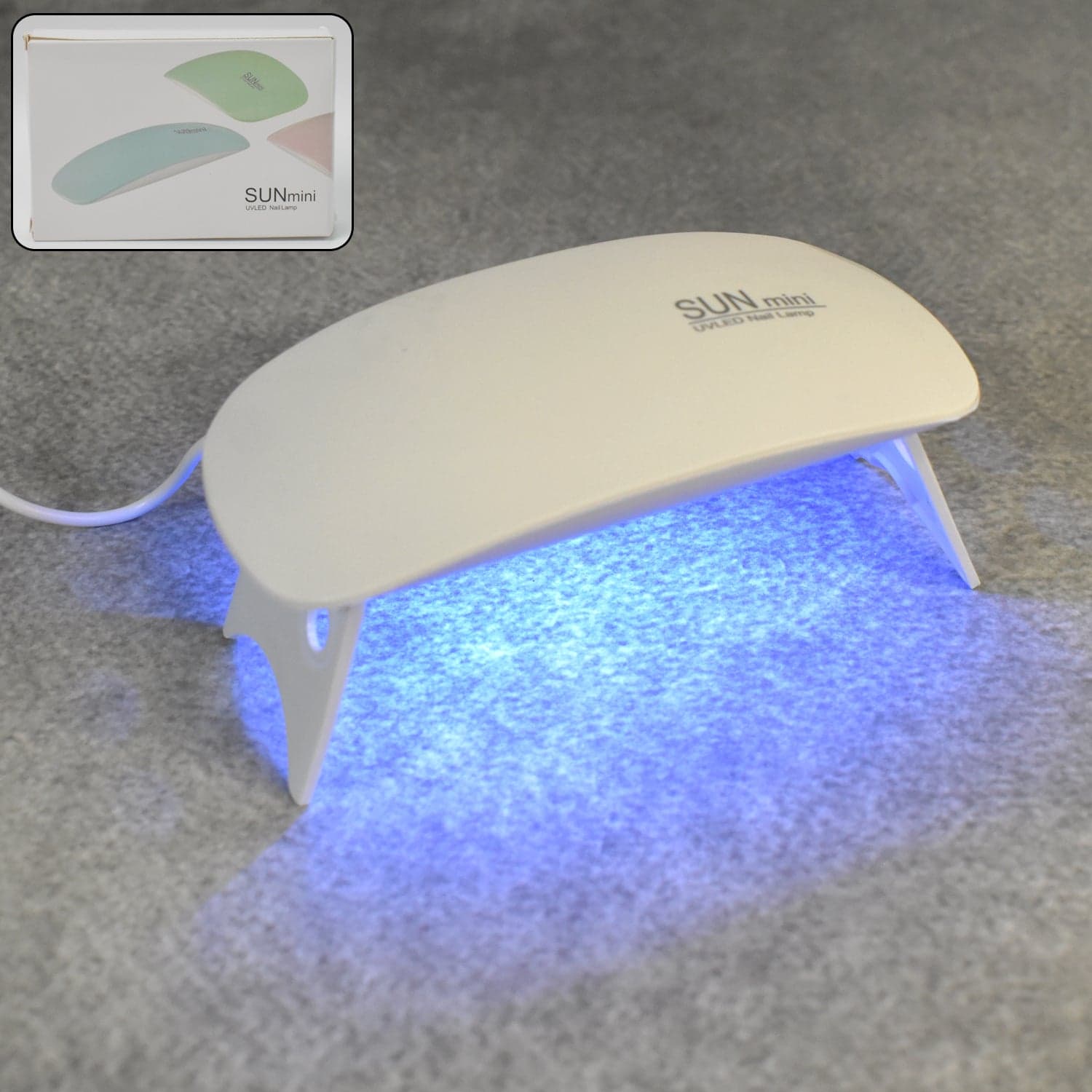 UV LED Lamp Nail Dryer Mini Portable Nail Lamp Professional (1 Pc) thumbnail 3
