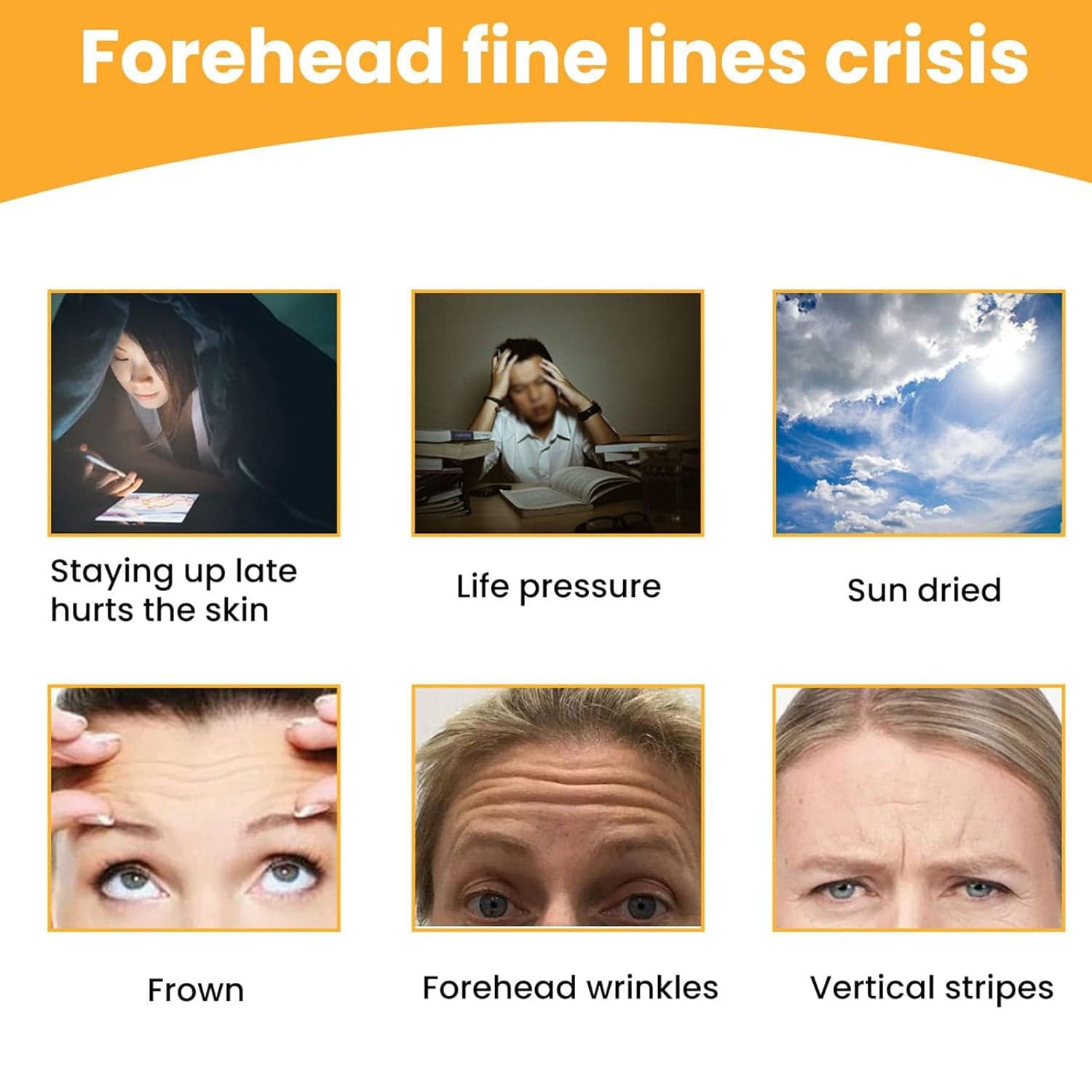 Forehead Wrinkle Patches, Face Wrinkle Patches (10 Pcs Set) thumbnail 4