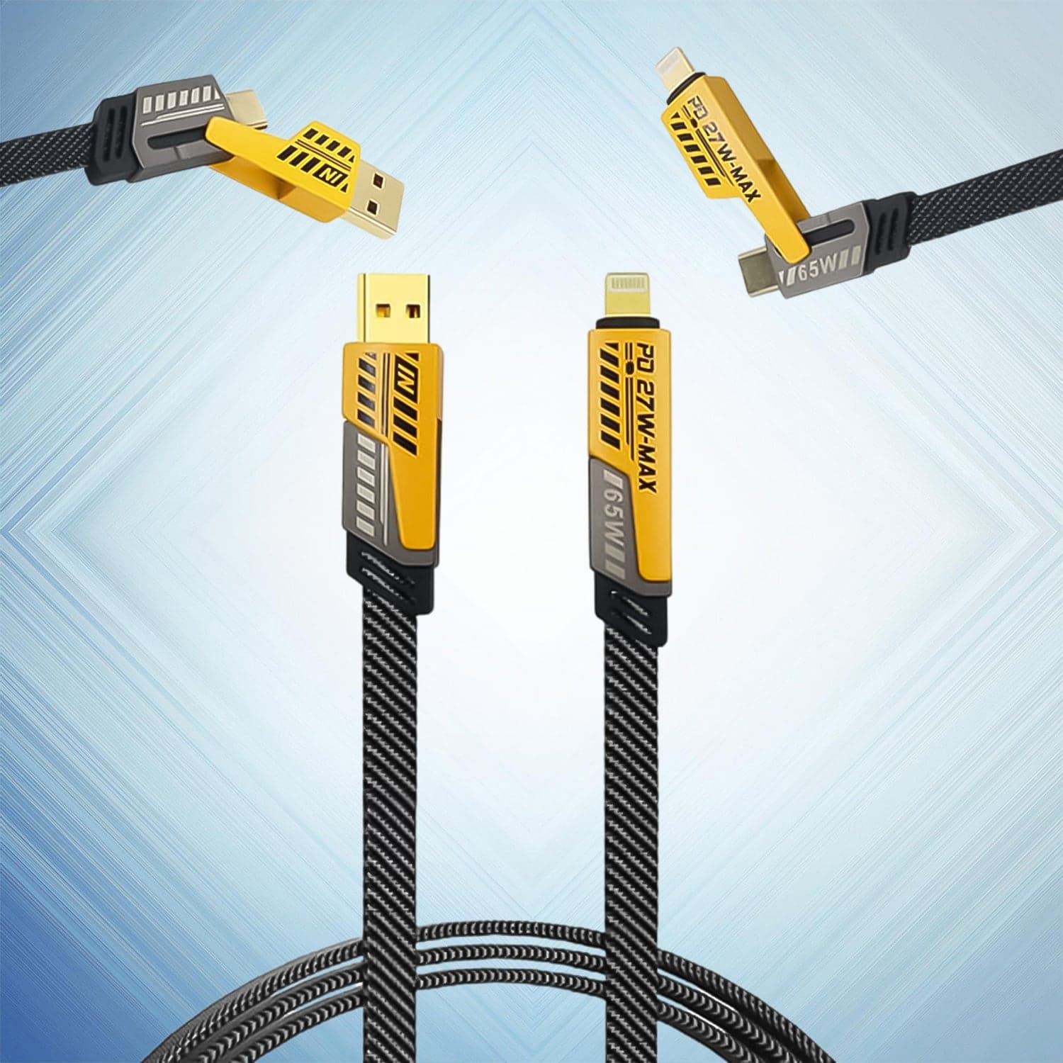 4 in 1 Charging Cable 65W Cable (1 Pc) thumbnail 1
