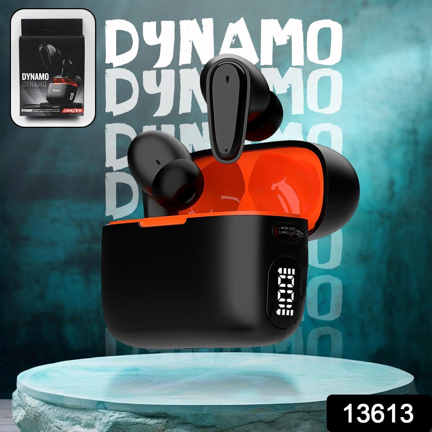 Dynamo Bluetooth Earbud | 30 Hr Total Playtime (1 Set) thumbnail 2