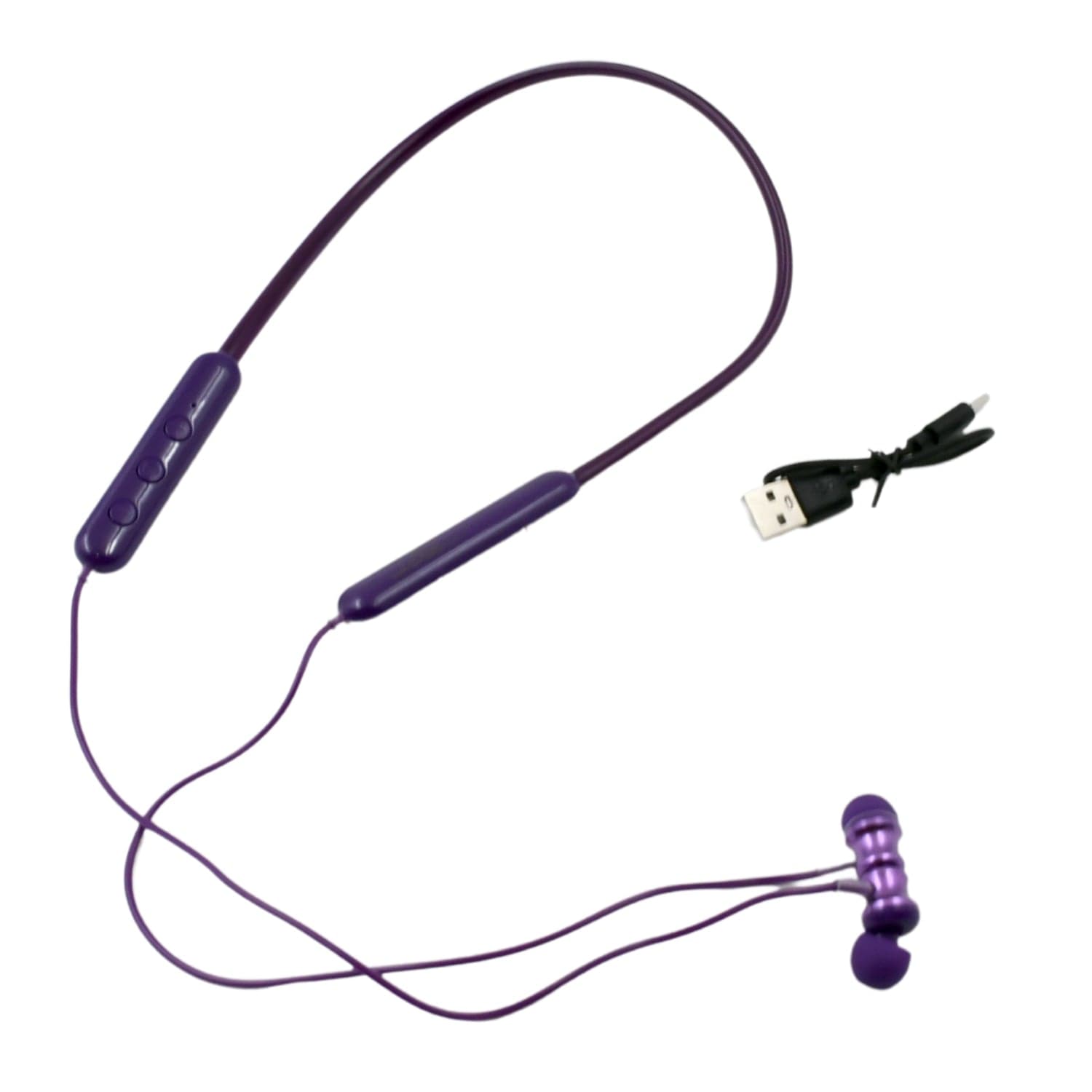 Bluetooth Headphone Neckband Sweat Resistant, Magnetic Earbuds (1 Pc) thumbnail 5