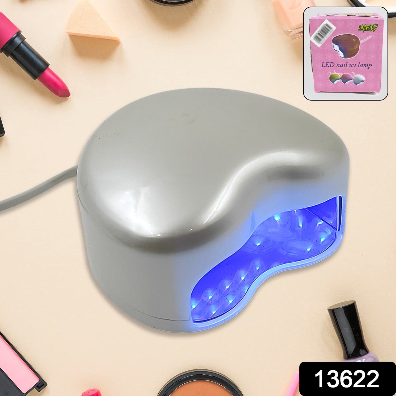 LED UV Lamp Nail Dryer Gel Nail Lamp Nail Curing Lamp (1 Pc) thumbnail 2
