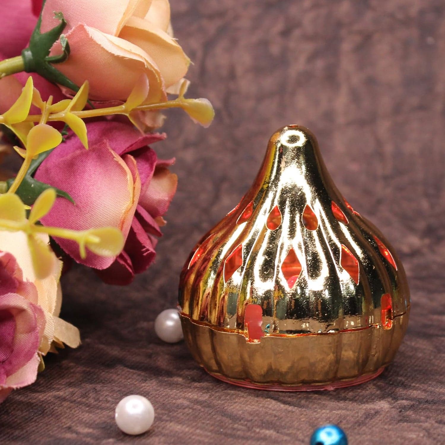 Multicolor Modak Shaped Color Changing LED Light (1 Pc) thumbnail 1