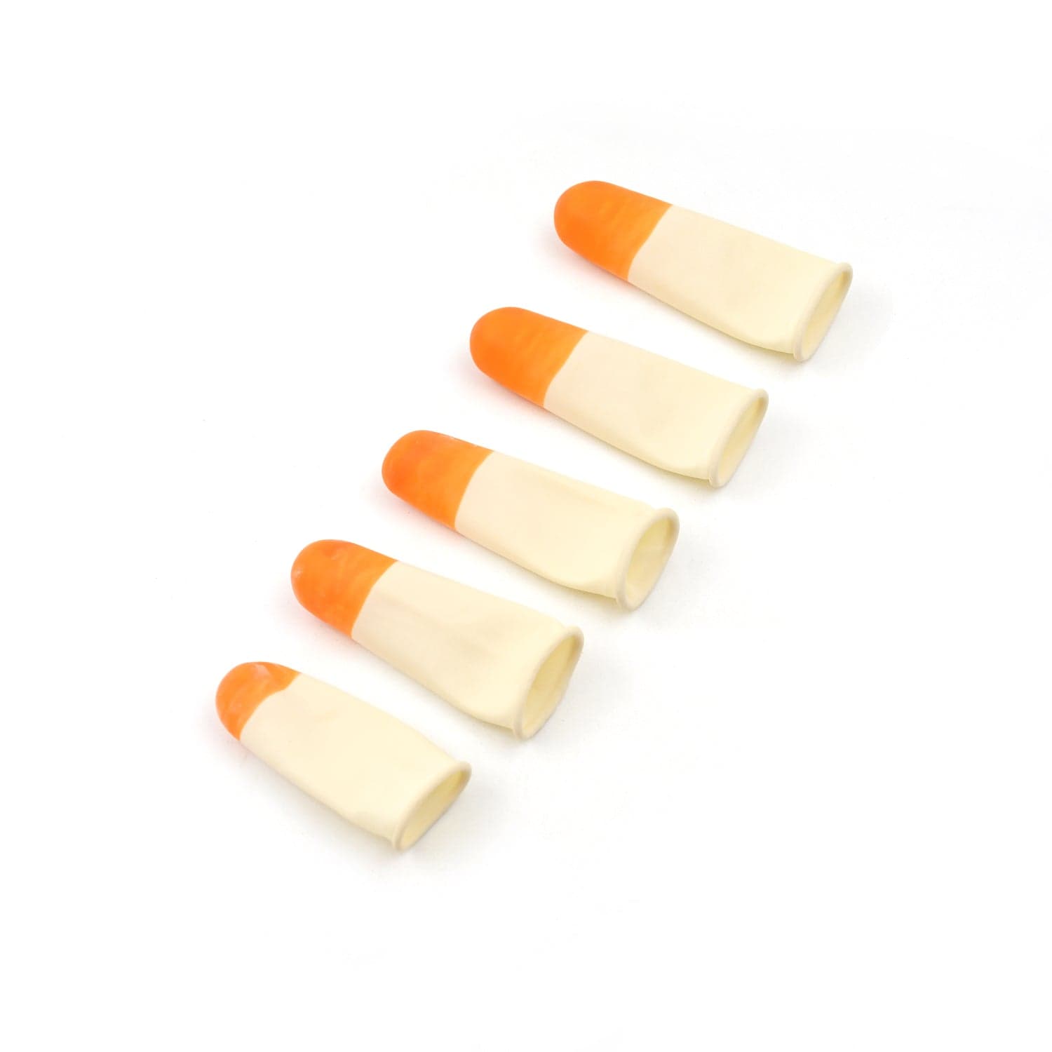 Finger Caps, Silicone Finger Protectors Sleeves (Finger Cots / 5 Pcs Set) thumbnail 5