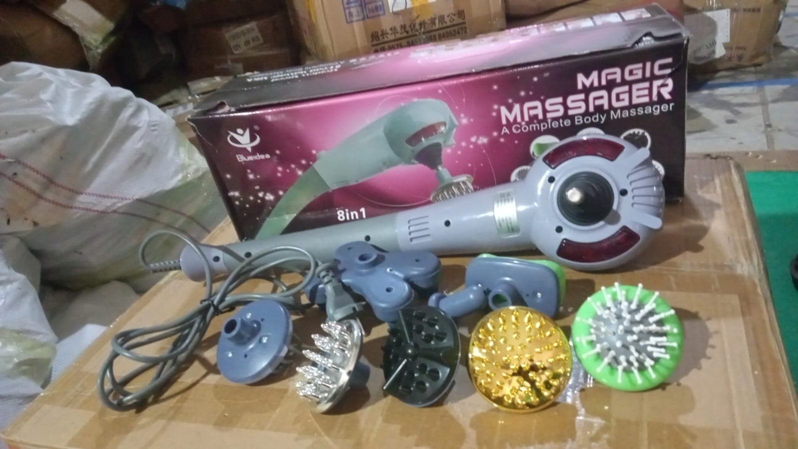 Electric 8 In 1 Full Body Massager, Magic Massager (1 Set) thumbnail 9