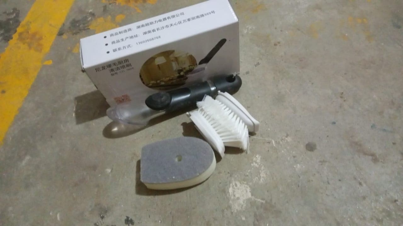 Dish Scrubber with Soap Dispenser, Soap Dispensing Dish Brush Set (1 Set) thumbnail 7