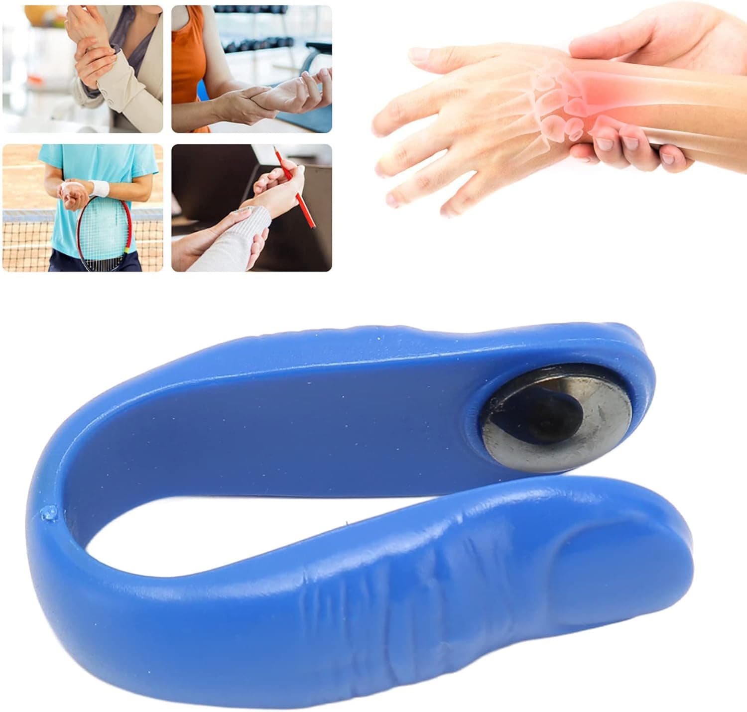 Sugar Control Acupressure Hand Pressure Point Clip Migraine Relief Clip with Magnets (1 Pc) thumbnail 1
