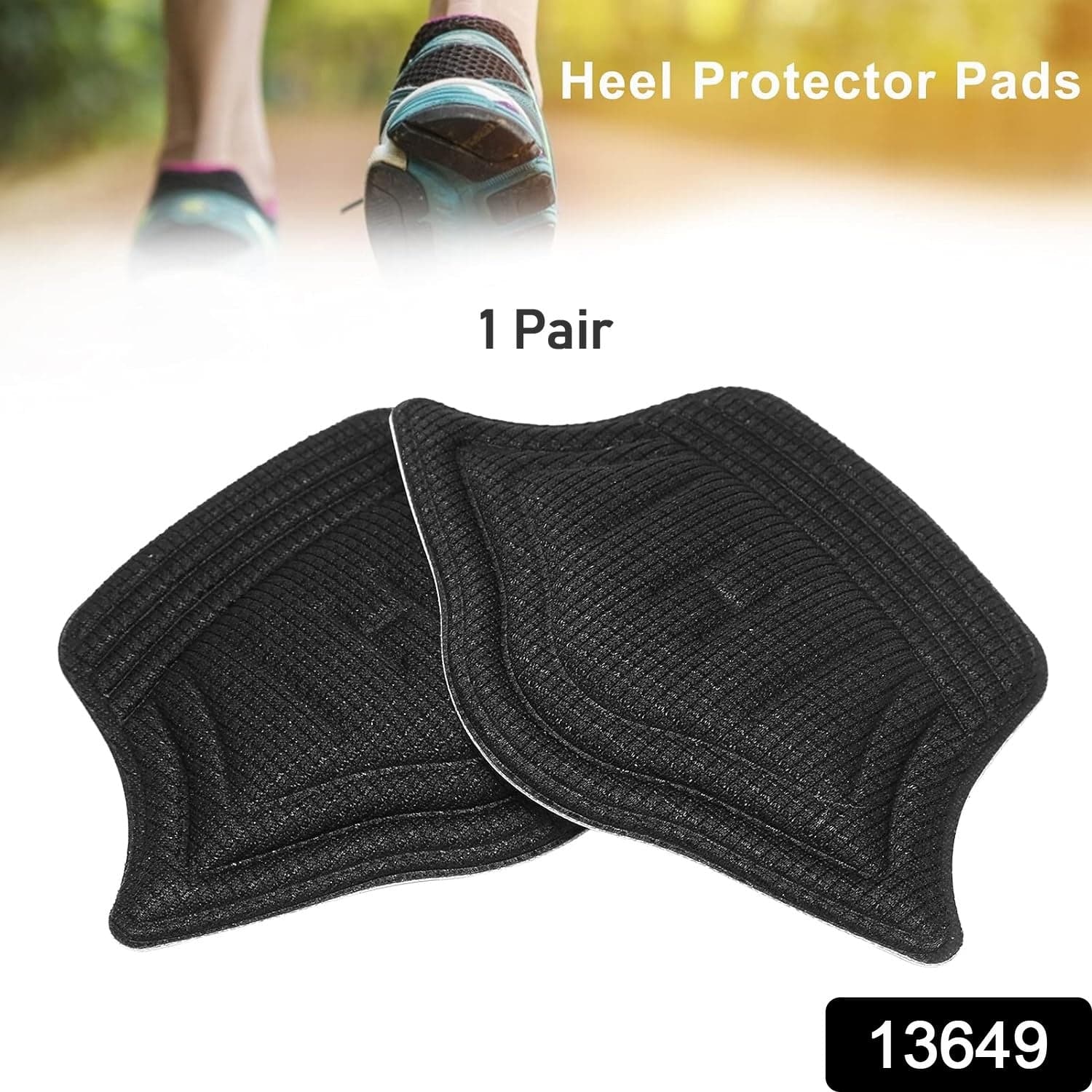 Heel Cushion Pads, Widely Applicable Protective Shoe Insoles (1 Pair) thumbnail 2