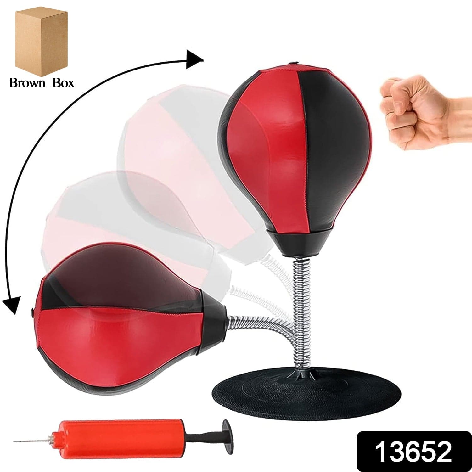 Inflatable Punching Bag with Air Pump thumbnail 2
