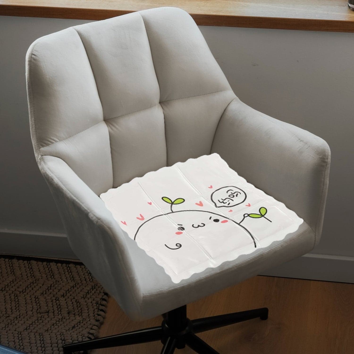 Ice Pad Cartoon Cute Summer Gel Cooling Office Cushion (35—35 CM / 1 Pc) thumbnail 1