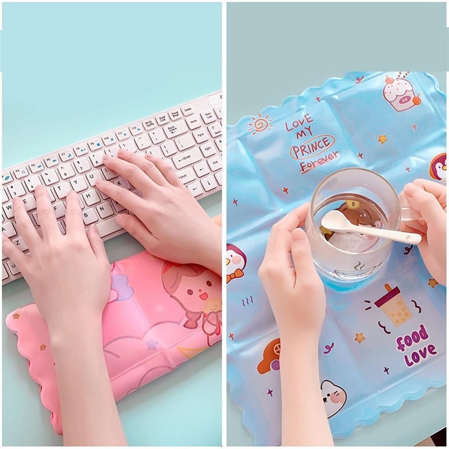 Ice Pad Cartoon Cute Summer Gel Cooling Office Cushion (35—35 CM / 1 Pc) thumbnail 4