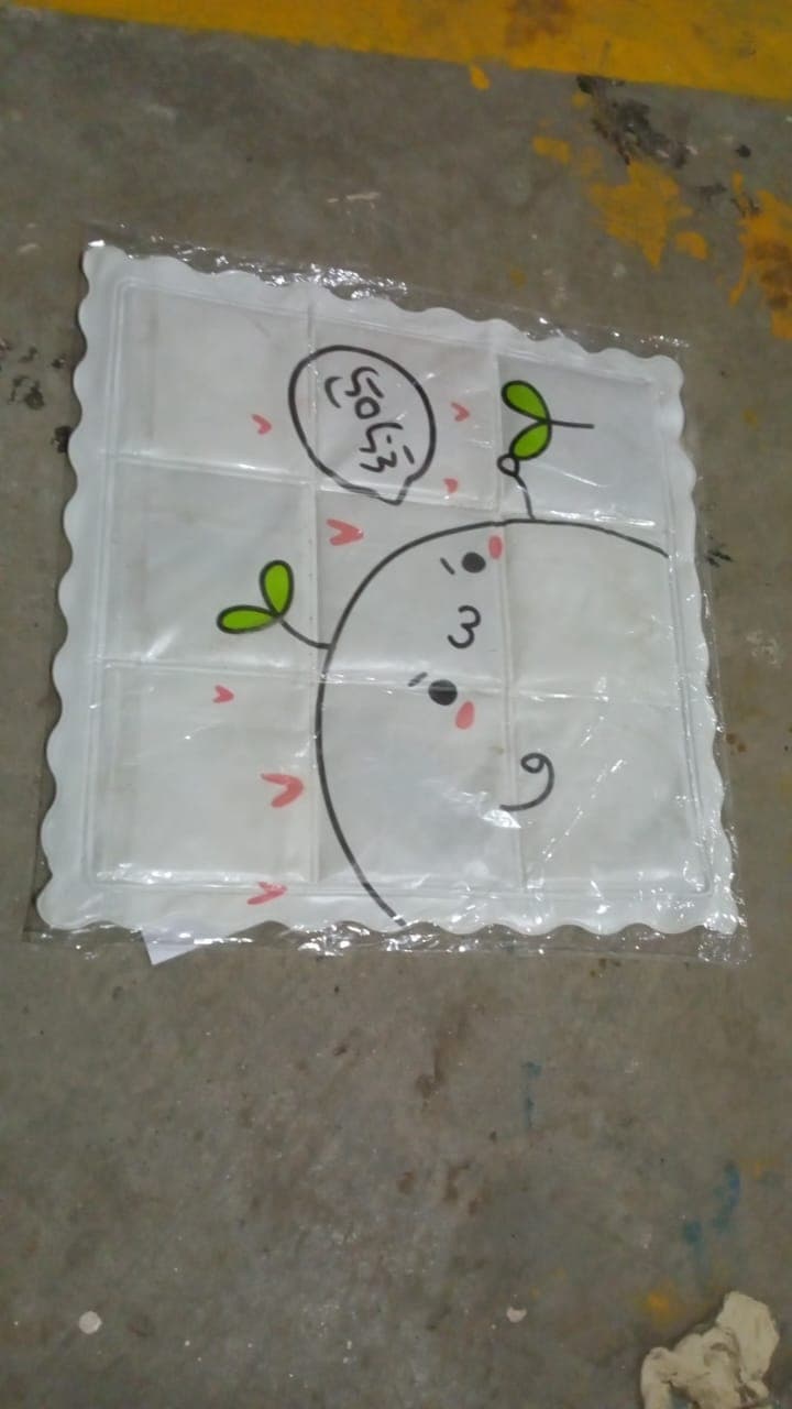 Ice Pad Cartoon Cute Summer Gel Cooling Office Cushion (35—35 CM / 1 Pc) thumbnail 7