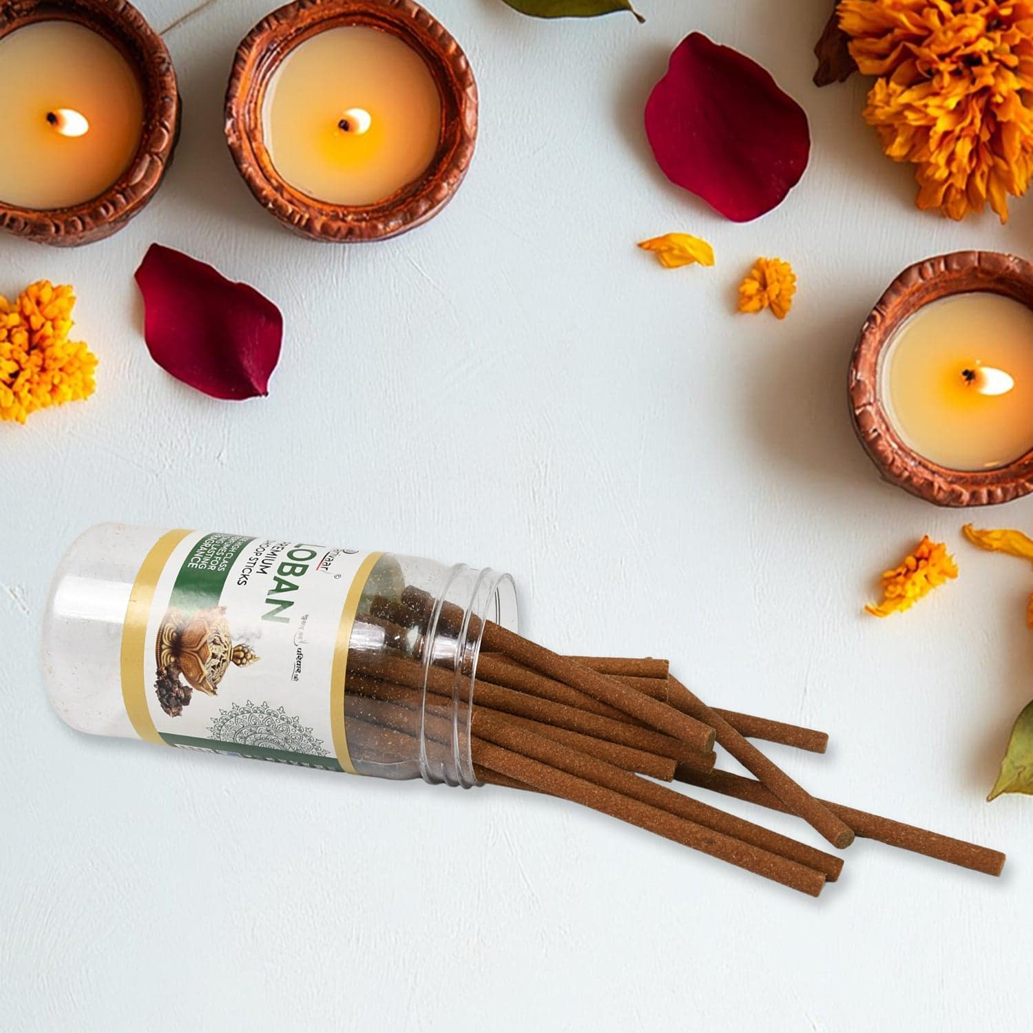 Sticks for Home, Office, Religious Ceremonies, Meditation and Pooja (100 gm/ mix/ 1pc) thumbnail 4