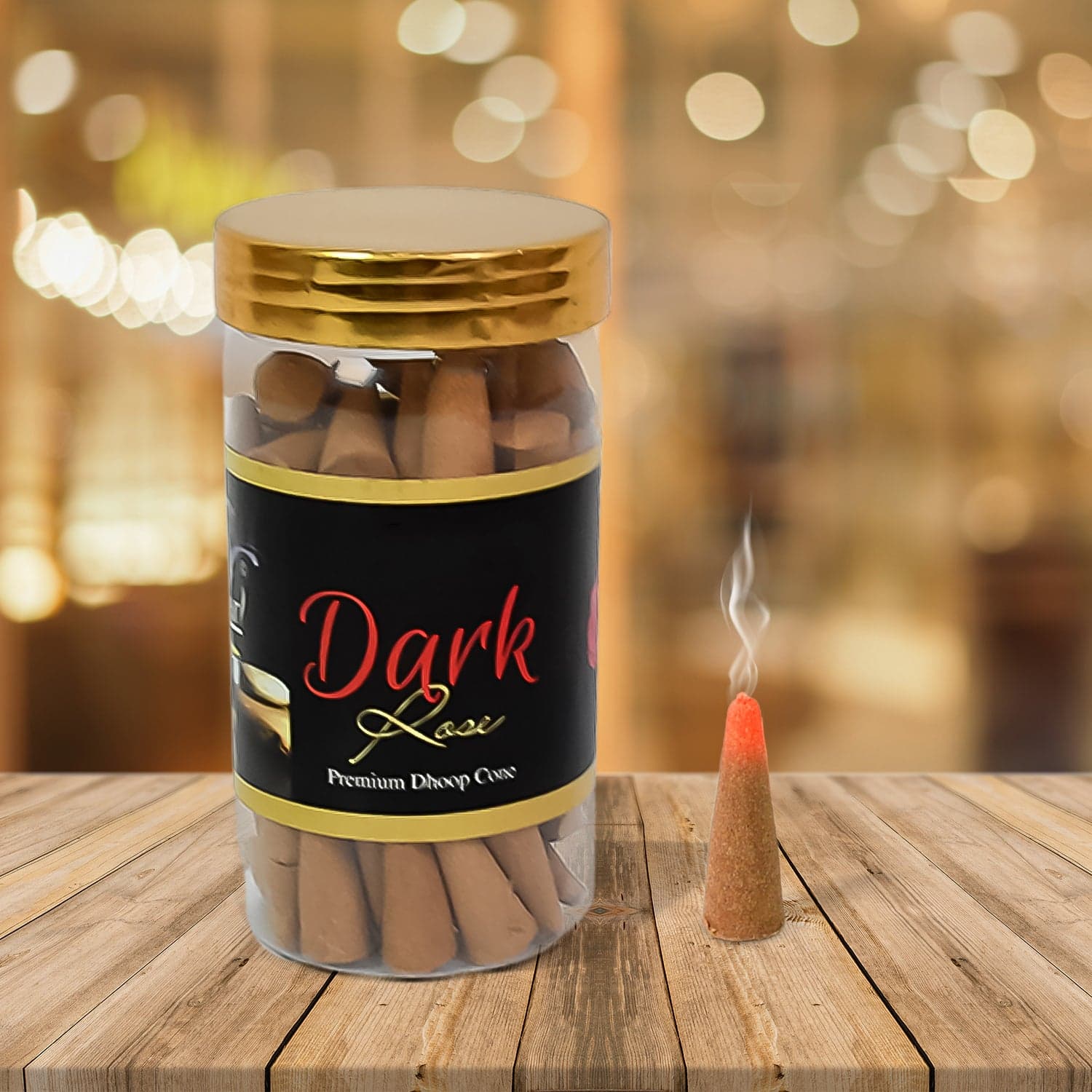 Mix Flavour Dhoop Cones, Premium Dhoop (120 GM/ Mix/ 1pc) thumbnail 1