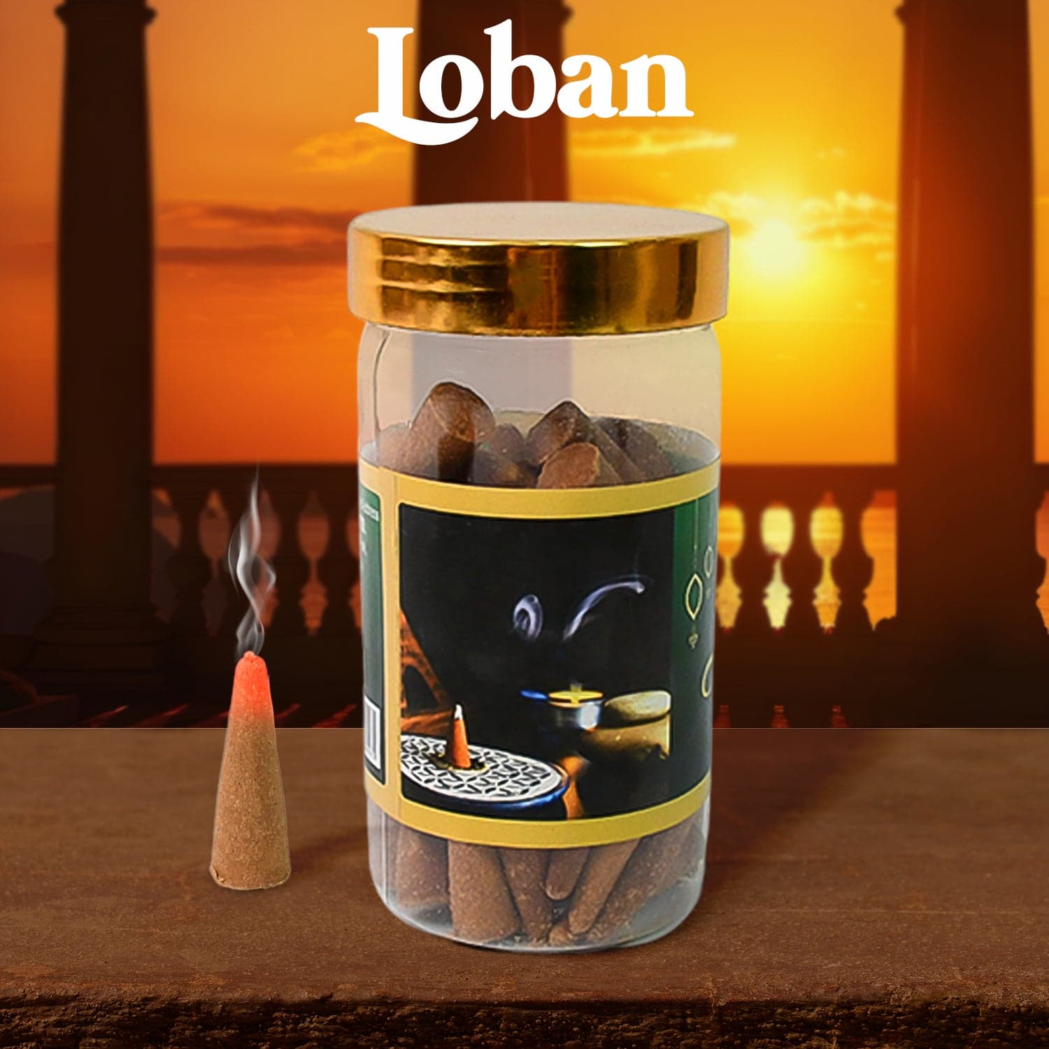 Mix Flavour Dhoop Cones, Premium Dhoop (120 GM/ Mix/ 1pc) thumbnail 4