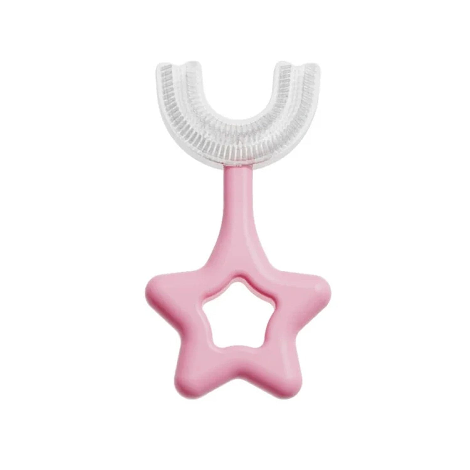 Star / U-Shape Silicone Manual Toothbrush (1 Pc) thumbnail 5
