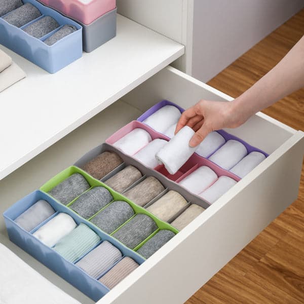 Dividers Tray Organizer Clear Plastic Bead Storage Tray (Multicolour) thumbnail 10