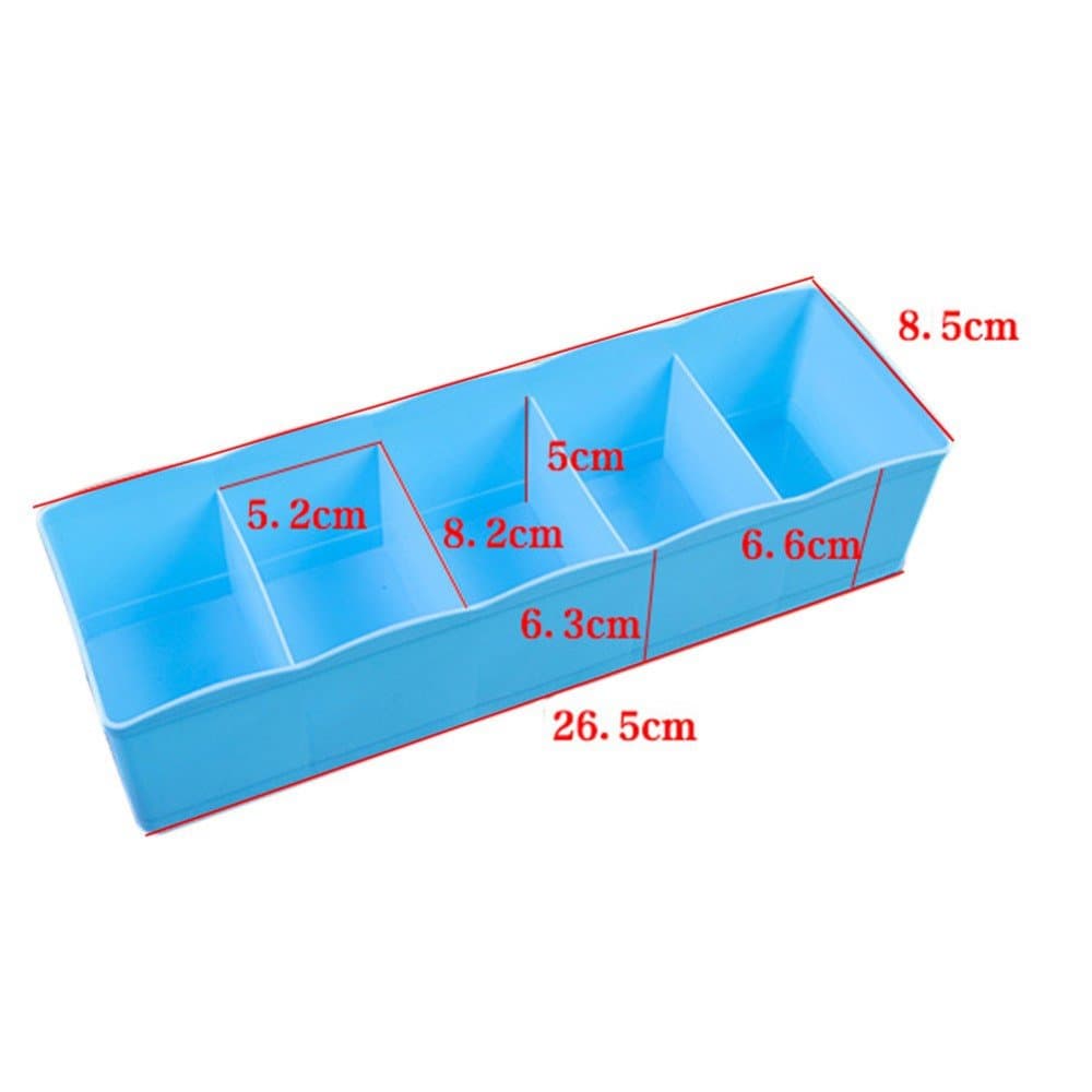 Dividers Tray Organizer Clear Plastic Bead Storage Tray (Multicolour) thumbnail 7