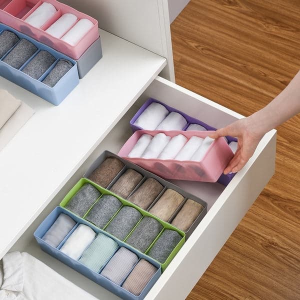 Dividers Tray Organizer Clear Plastic Bead Storage Tray (Multicolour) thumbnail 9