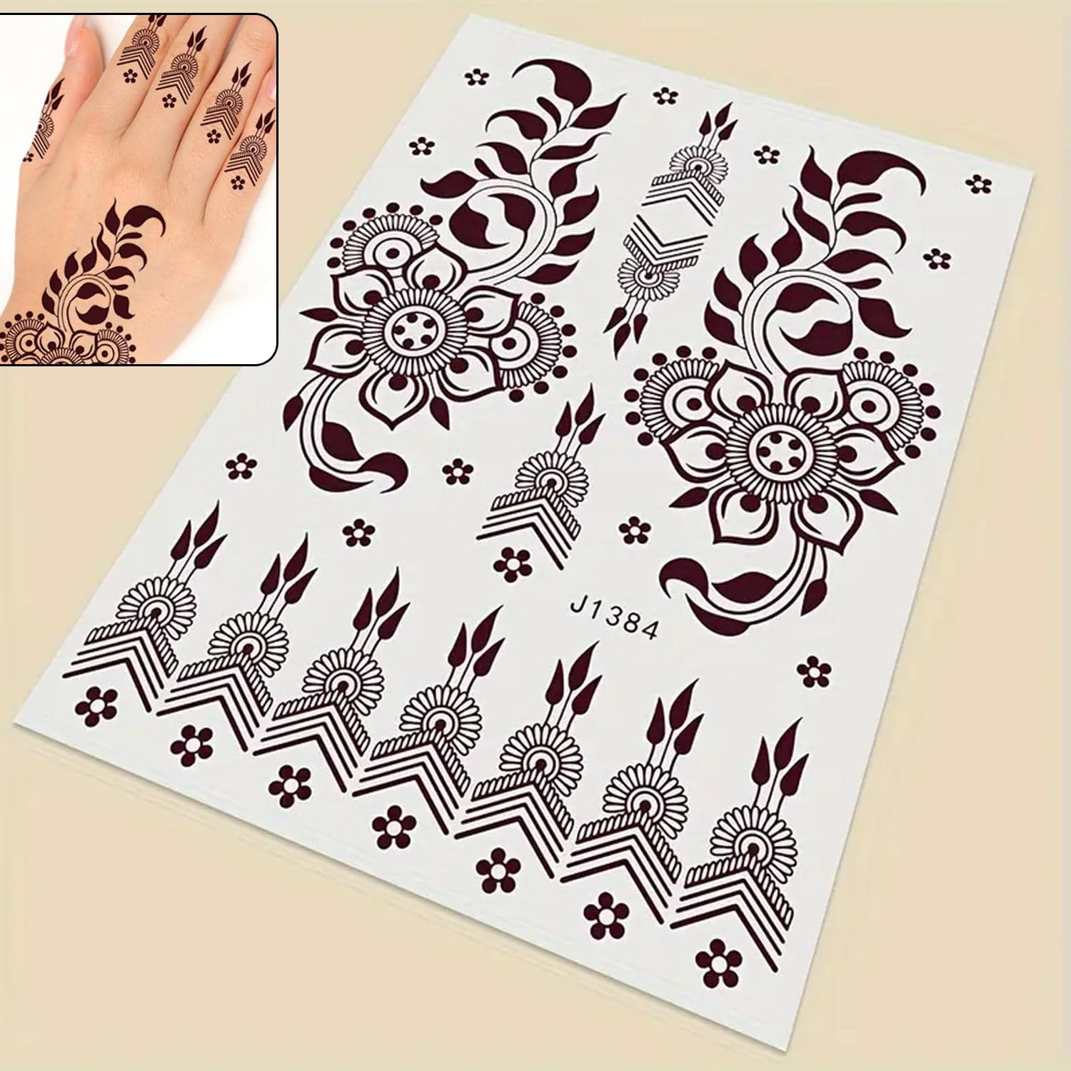 Temporary Tattoos Tattoo Sticker Skin Tattoo Stickers (1 Sheet) thumbnail 1