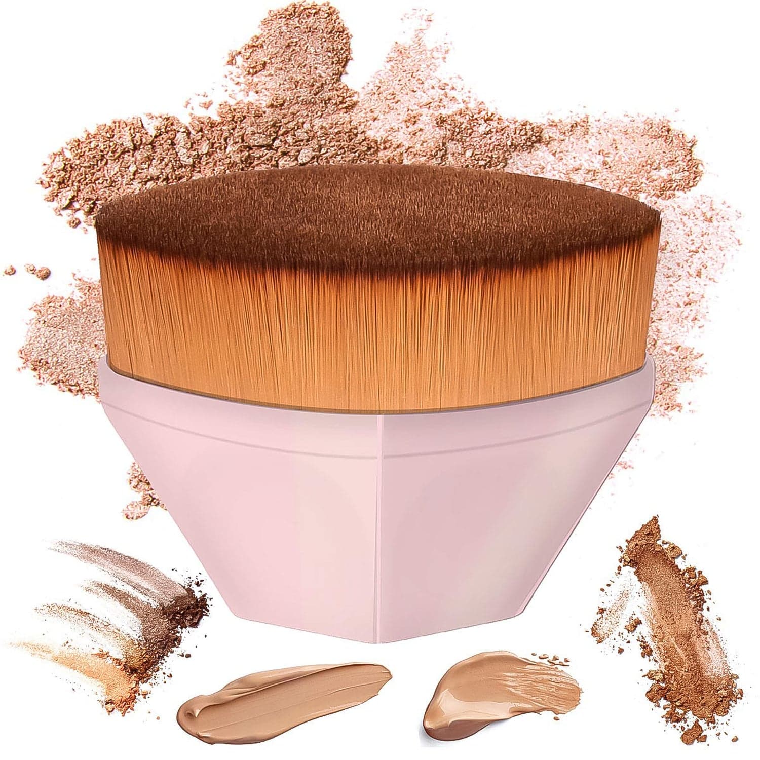 Perfect Foundation Makeup Brush with Portable Case (1 Pc) thumbnail 5