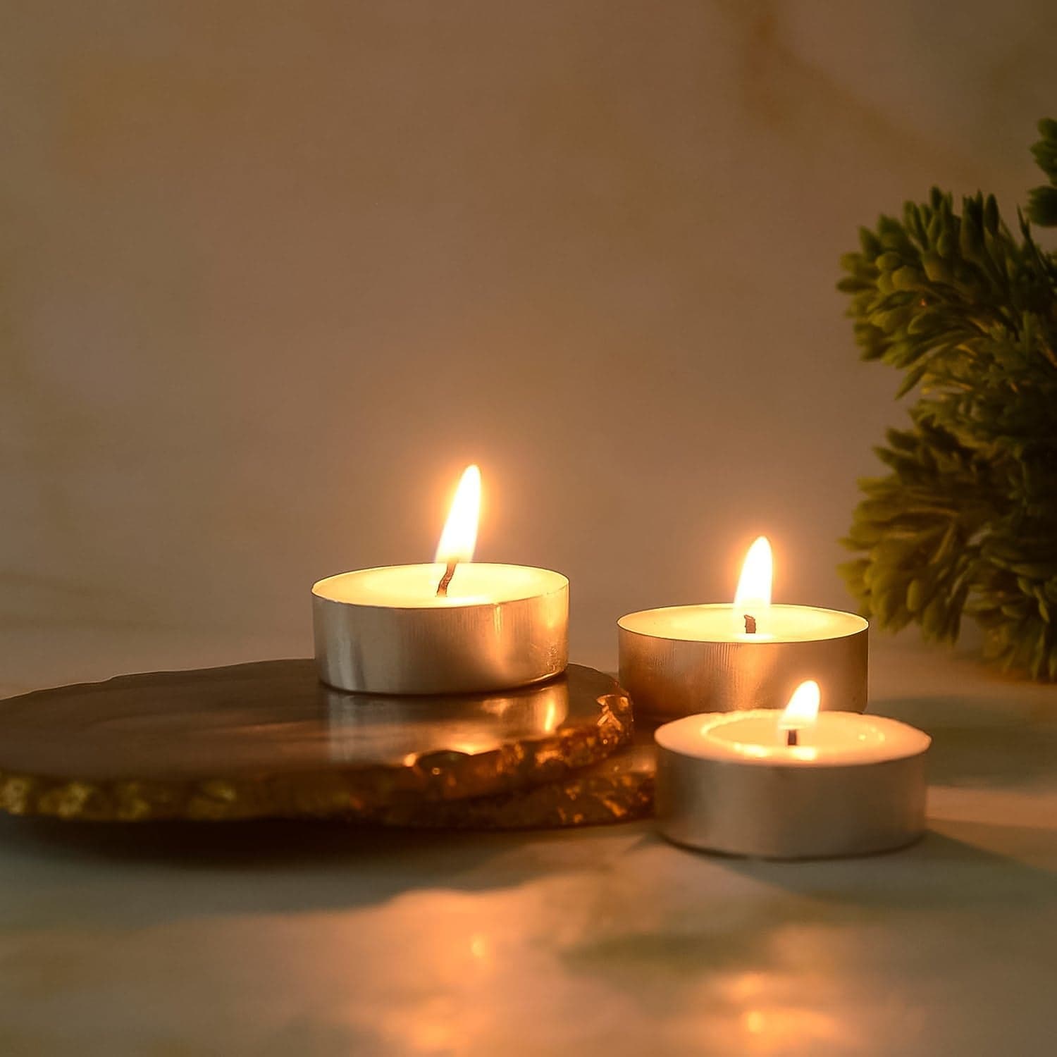 Tealight Candles Set, Smokeless Candles, Diwali (50 Pcs set) thumbnail 3