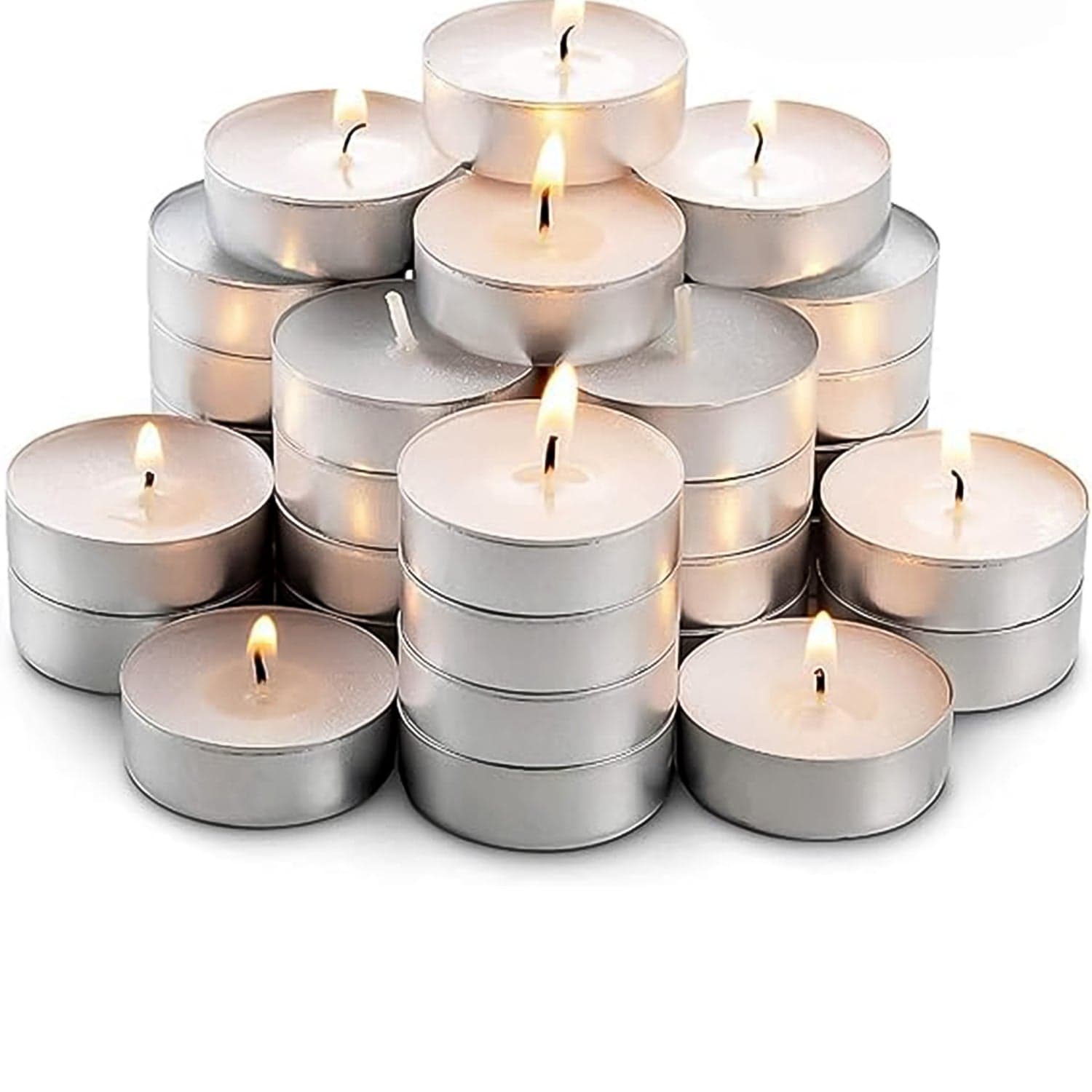 Tealight Candles Set, Smokeless Candles, Diwali (50 Pcs set) thumbnail 5