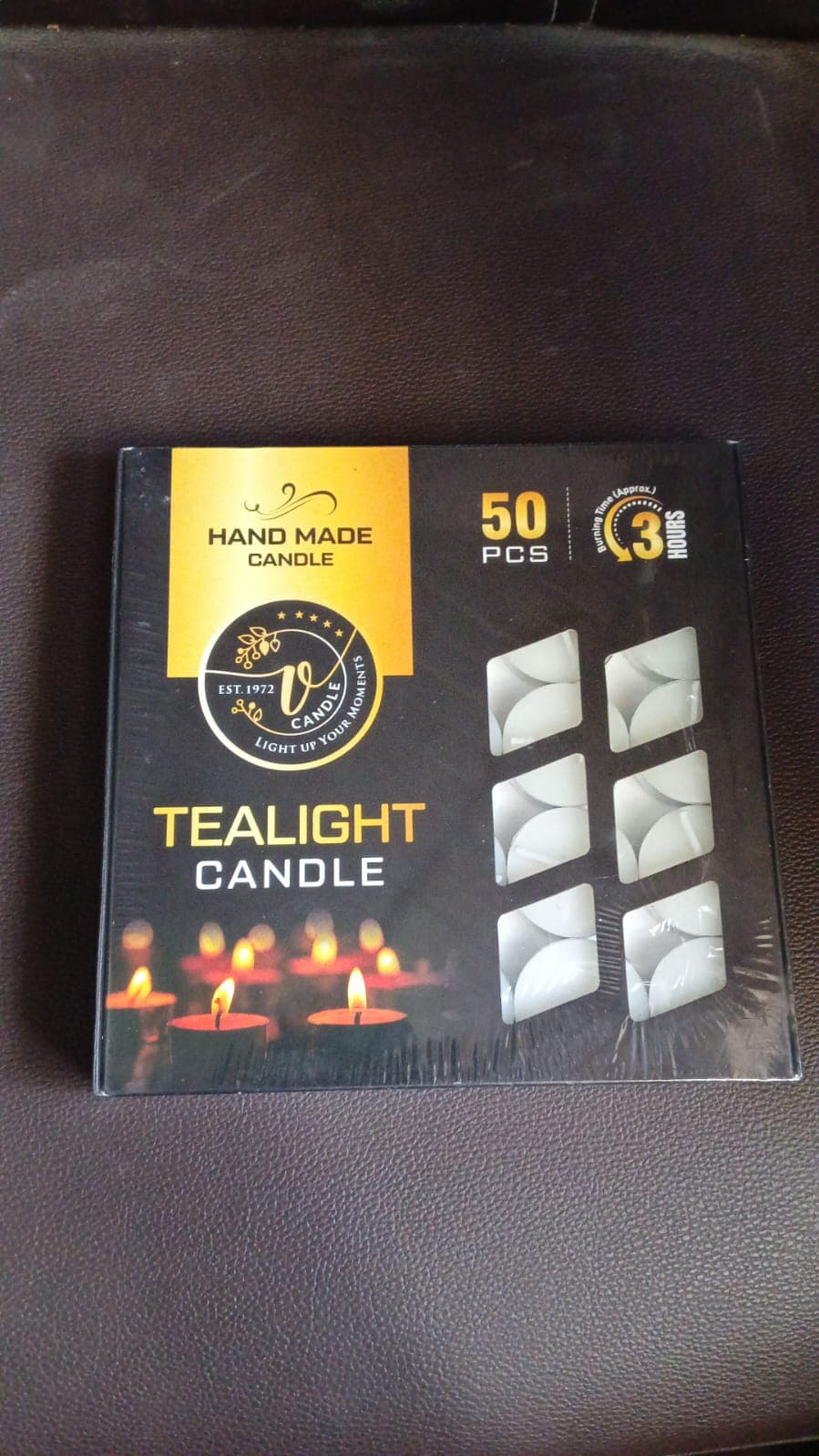 Tealight Candles Set, Smokeless Candles, Diwali (50 Pcs set) thumbnail 7