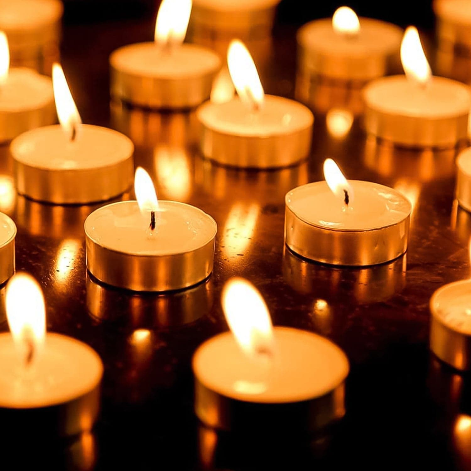 Tealight Candles Set, Smokeless Candles, Diwali (10 Pcs set) thumbnail 3