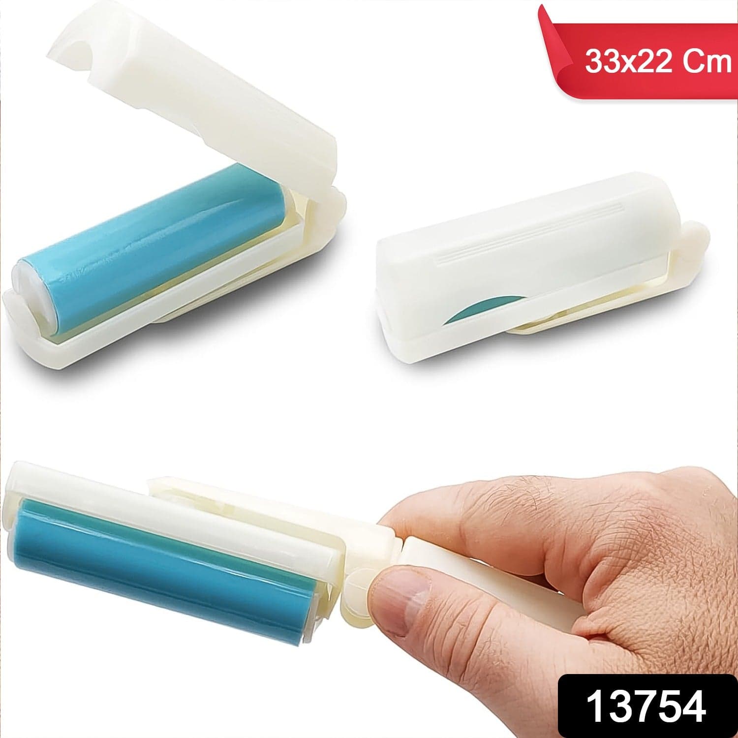 Reusable Lint Roller - Animal Hair Remover (1 Pc / Mix Color) thumbnail 1