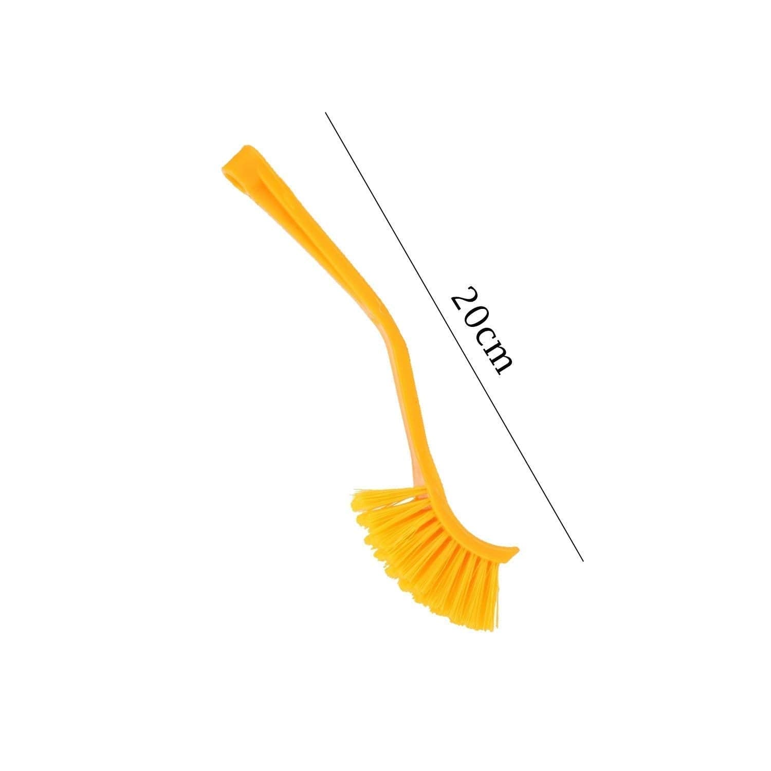 Plastic Wash Basin / Toilet Seat Cleaning Brush (Multicolour) thumbnail 5